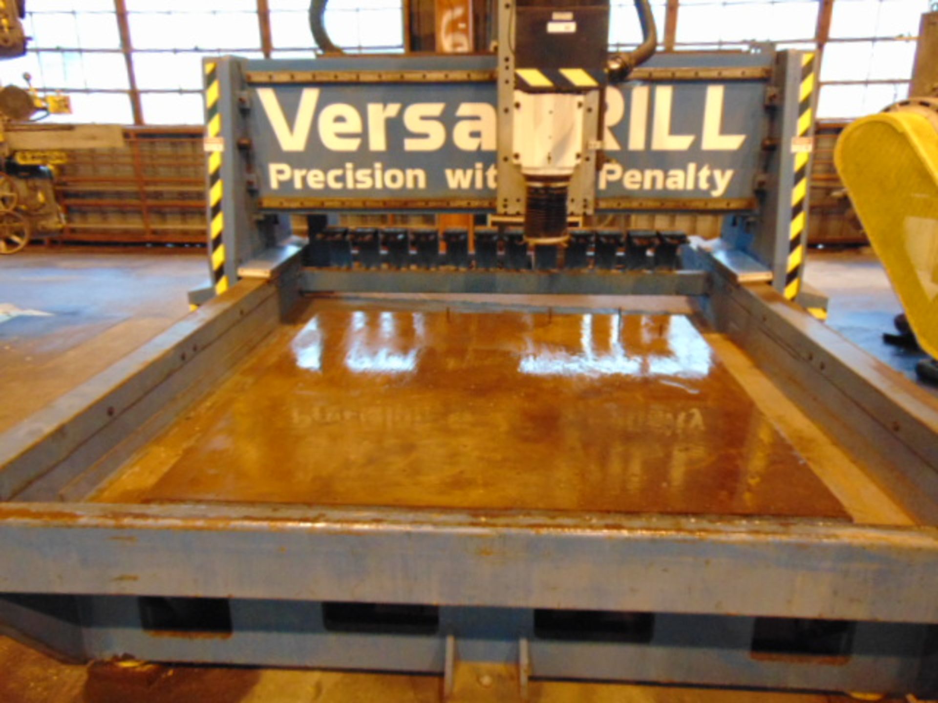 CNC TUBE SHEET DRILLING MACHINE, VERSADRILL MDL. HD-7272, new 2002, 72” X-axis travel, 72” Y-axis - Image 7 of 7
