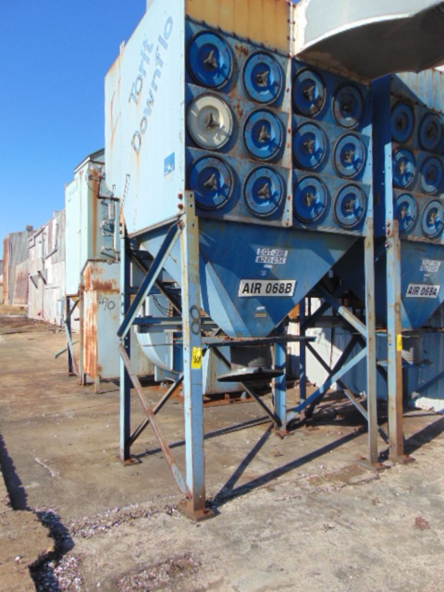 DUST COLLECTOR, TORIT, UNIT NO. EQT-28B, 24 cell (Location: outside Bldg. 907)