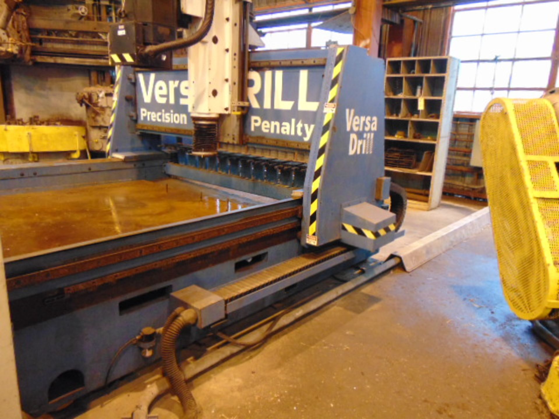 CNC TUBE SHEET DRILLING MACHINE, VERSADRILL MDL. HD-7272, new 2002, 72” X-axis travel, 72” Y-axis - Image 4 of 7