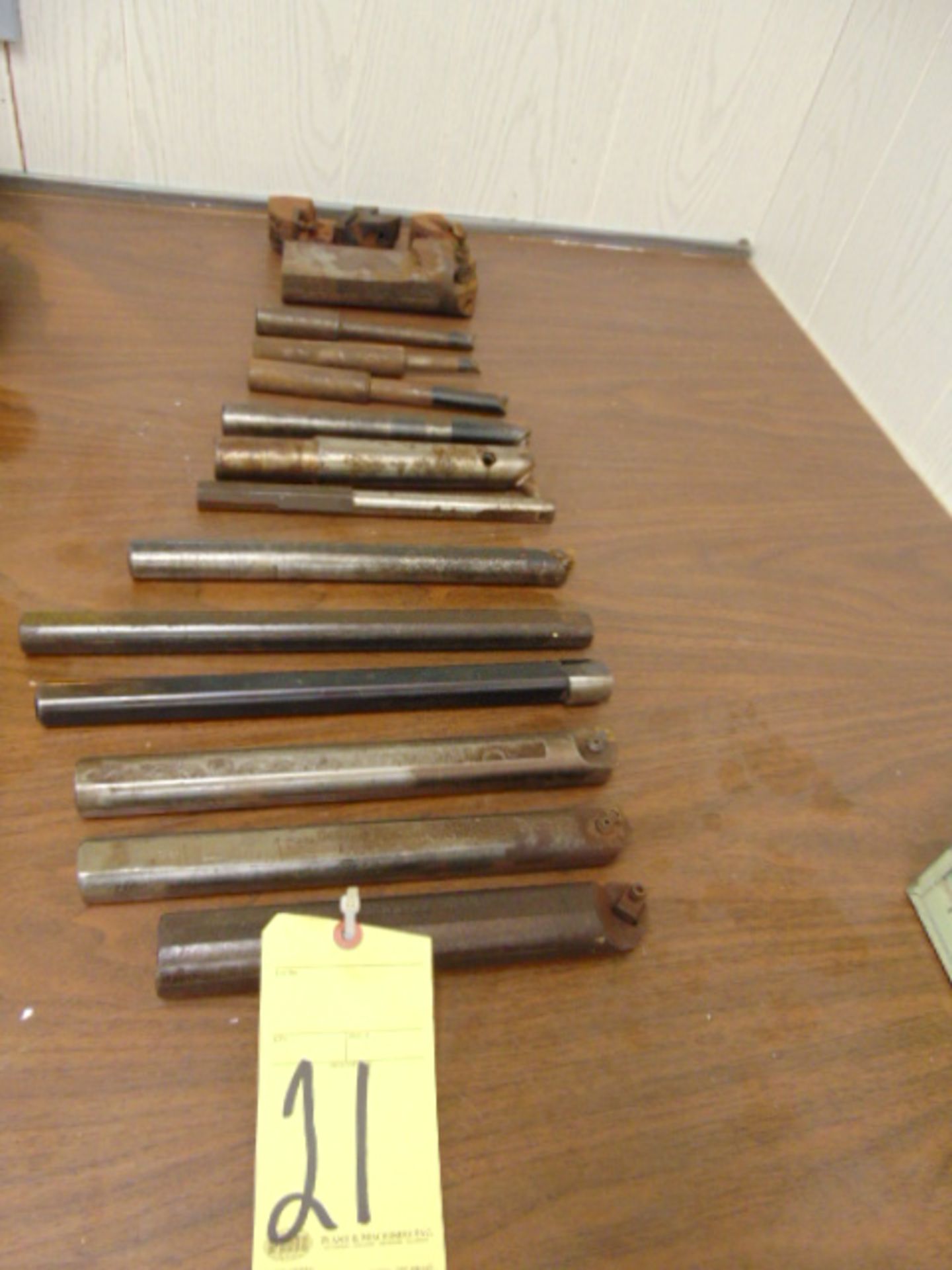 LOT OF BORING BARS (13), assorted (Location: Bldg. 116)