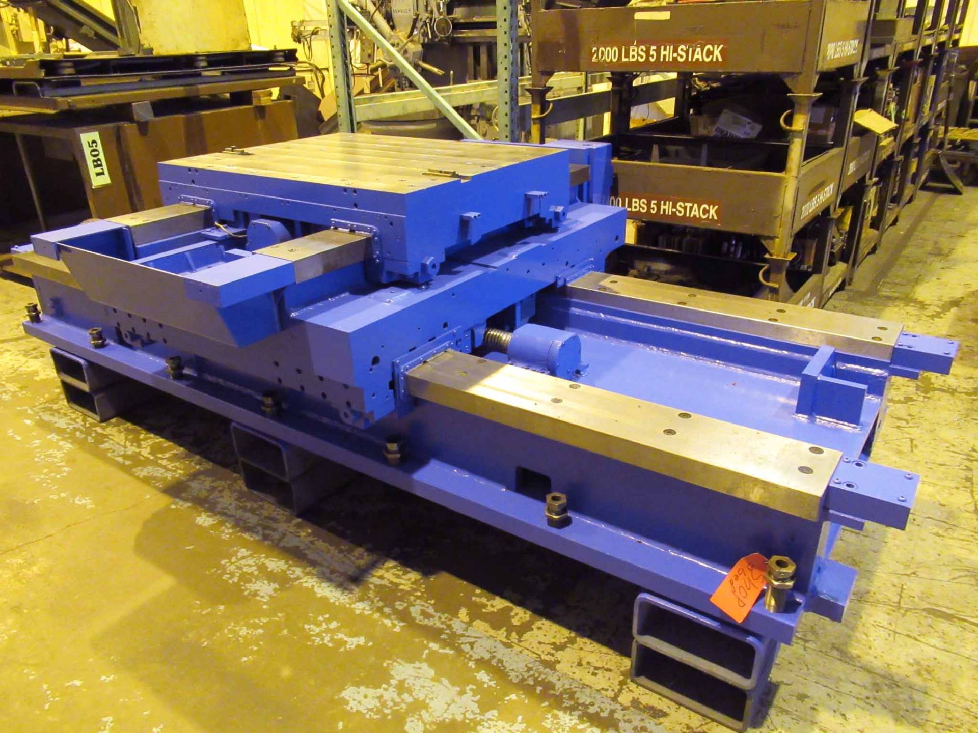 COMPOUND CROSSLIDE TABLE, Heavy Duty Boring Mill Style, 36" x 46" tbl, (Location 5: Gates Machine