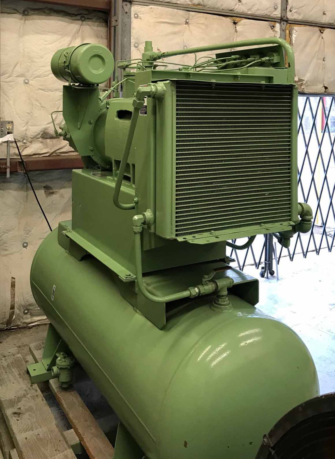 AIR COMPRESSOR, SULLAIR MDL. 01-588-101 ROTARY SCREW TYPE, 30 HP motor (NOTE: Rebuilt but never - Image 3 of 3