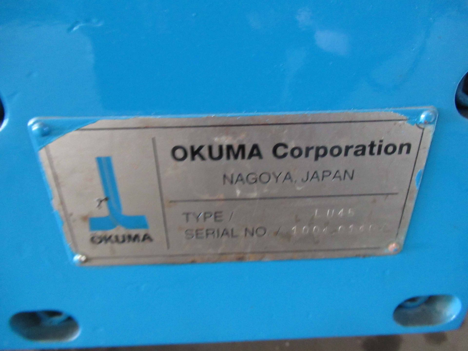 CNC LATHE, OKUMA MDL. IMPACT LU45 4-AXIS, controls replaced recently, OSP7000L CNC control, 4 1/8" - Image 6 of 6