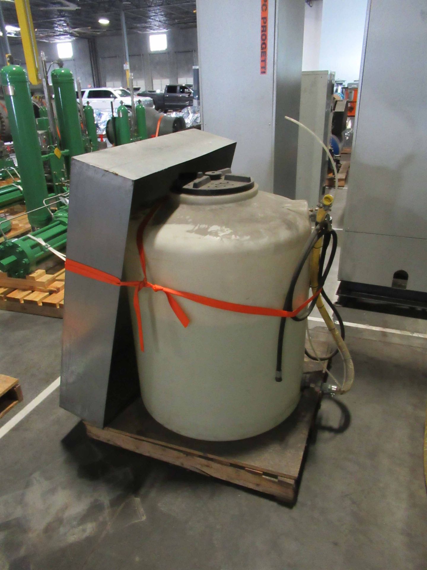 PRESSURE SAFETY VALVE TEST RIG, PC PROGETTI MDL. BV-M/60, new 2016, 60 T. reaction force, 33.9" max. - Image 5 of 10