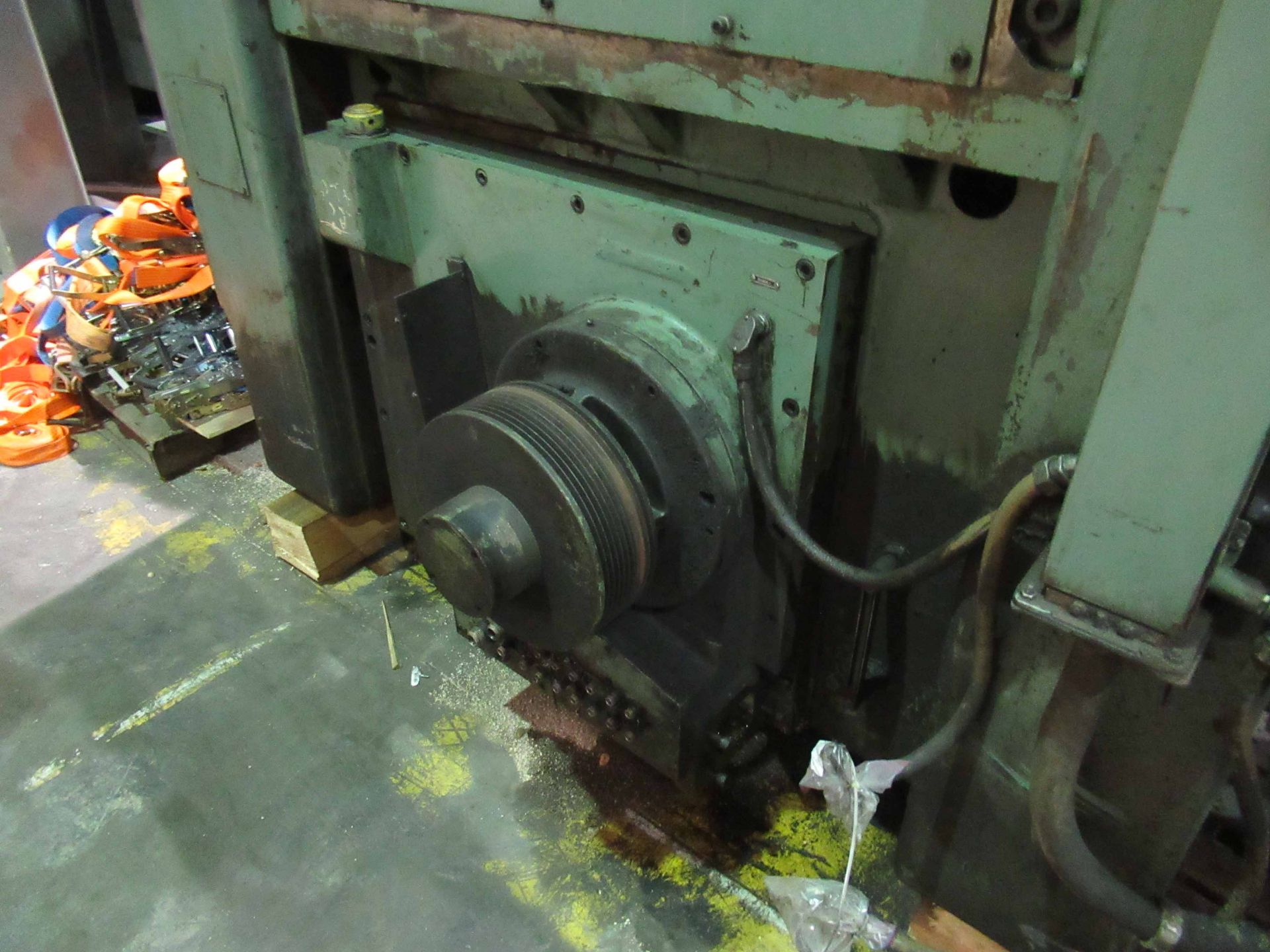 VERTICAL TURRET LATHE, 56" BULLARD DYNATROL, 70" sw. to column, approx. 72" under rail, 5-pos. - Image 8 of 12