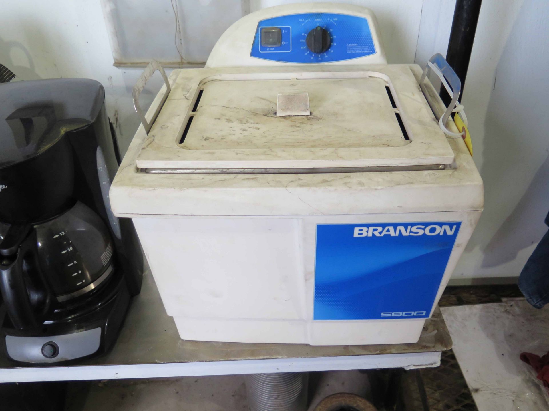 ULTRASONIC BATH CLEANER, BRANSON MDL. BRANSONIC M5800, S/N BGN081428930