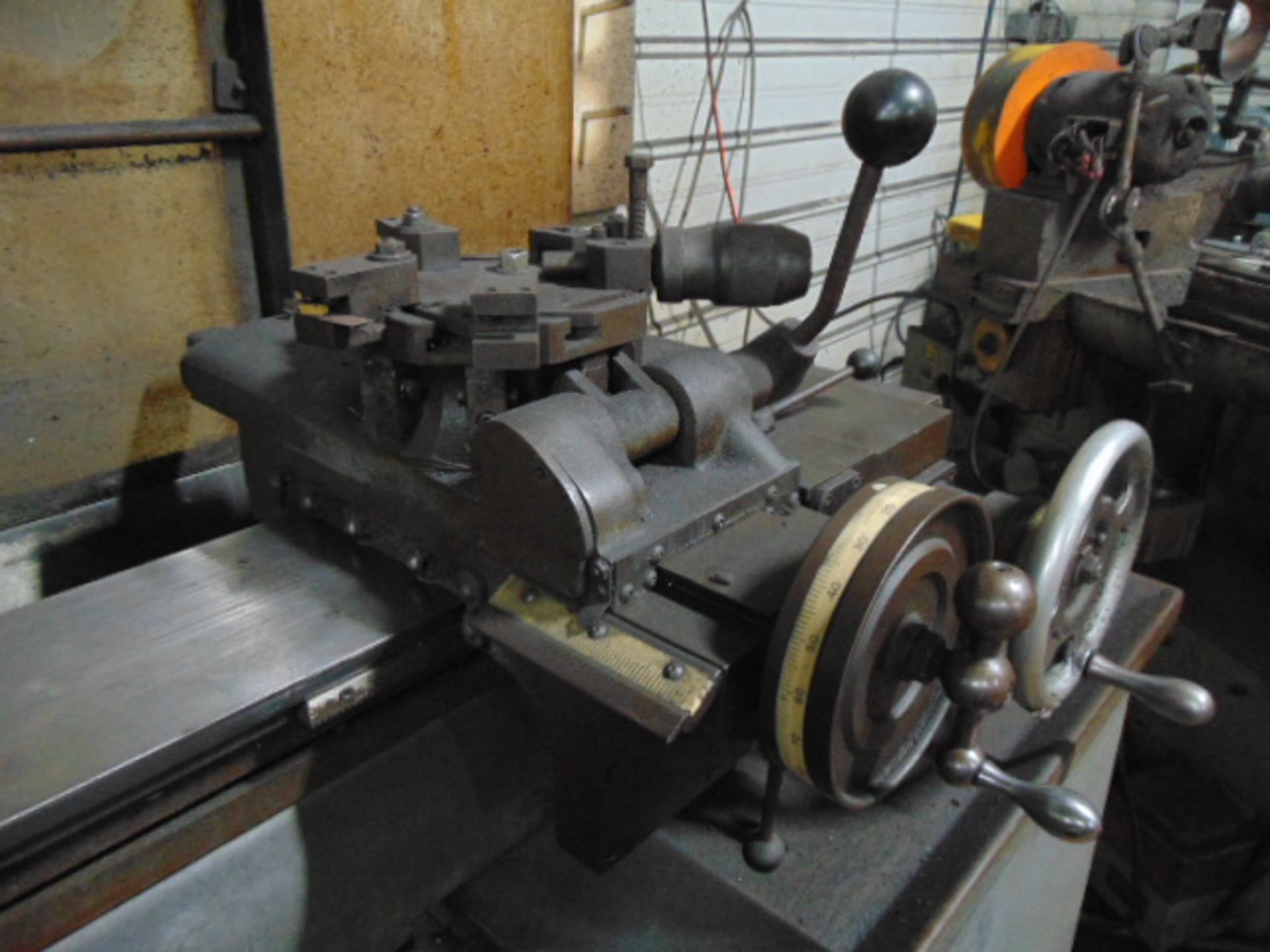 CHUCKER, HARDINGE MDL. HC, 6 pos. turret, spds: 125-3000 RPM, lever type collet closer, assorted - Image 4 of 6