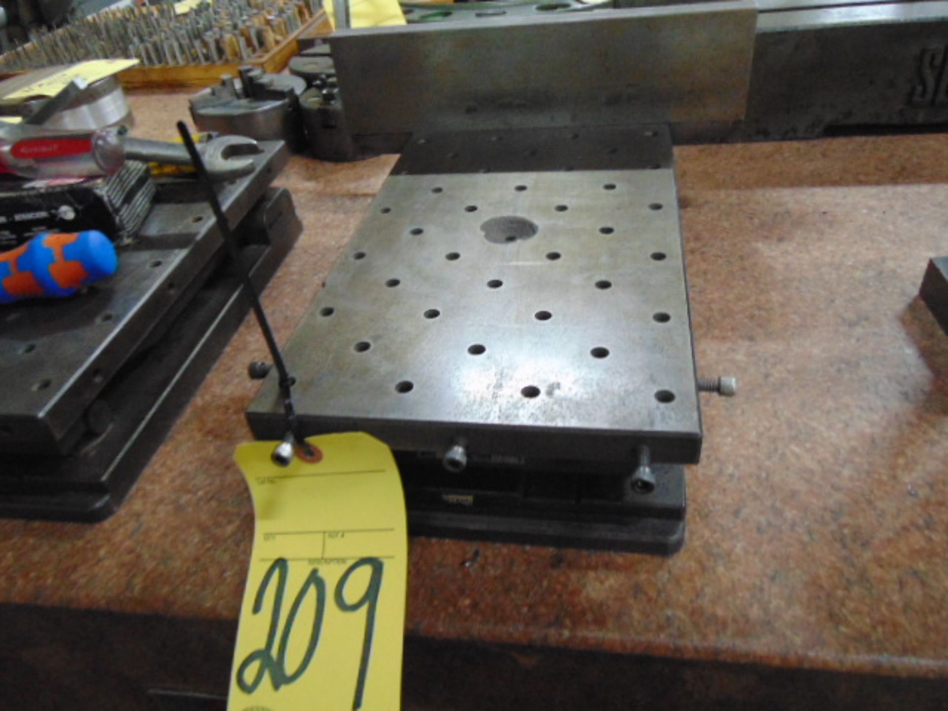 DRILLED & TAPPED SINE PLATE, 13" x 7-1/2"