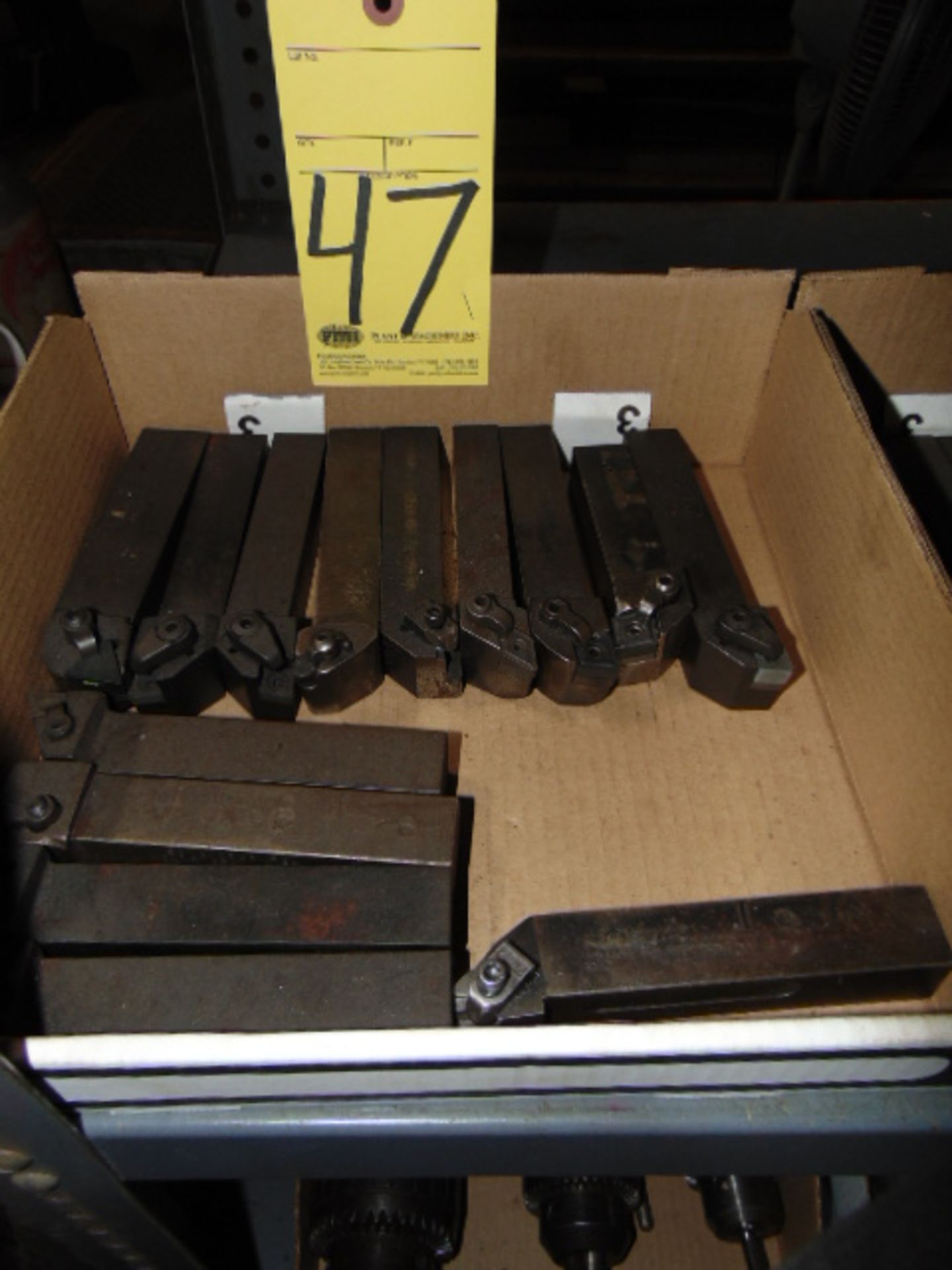 LOT OF INDEXABLE TURNING HOLDERS, assorted (in one box)