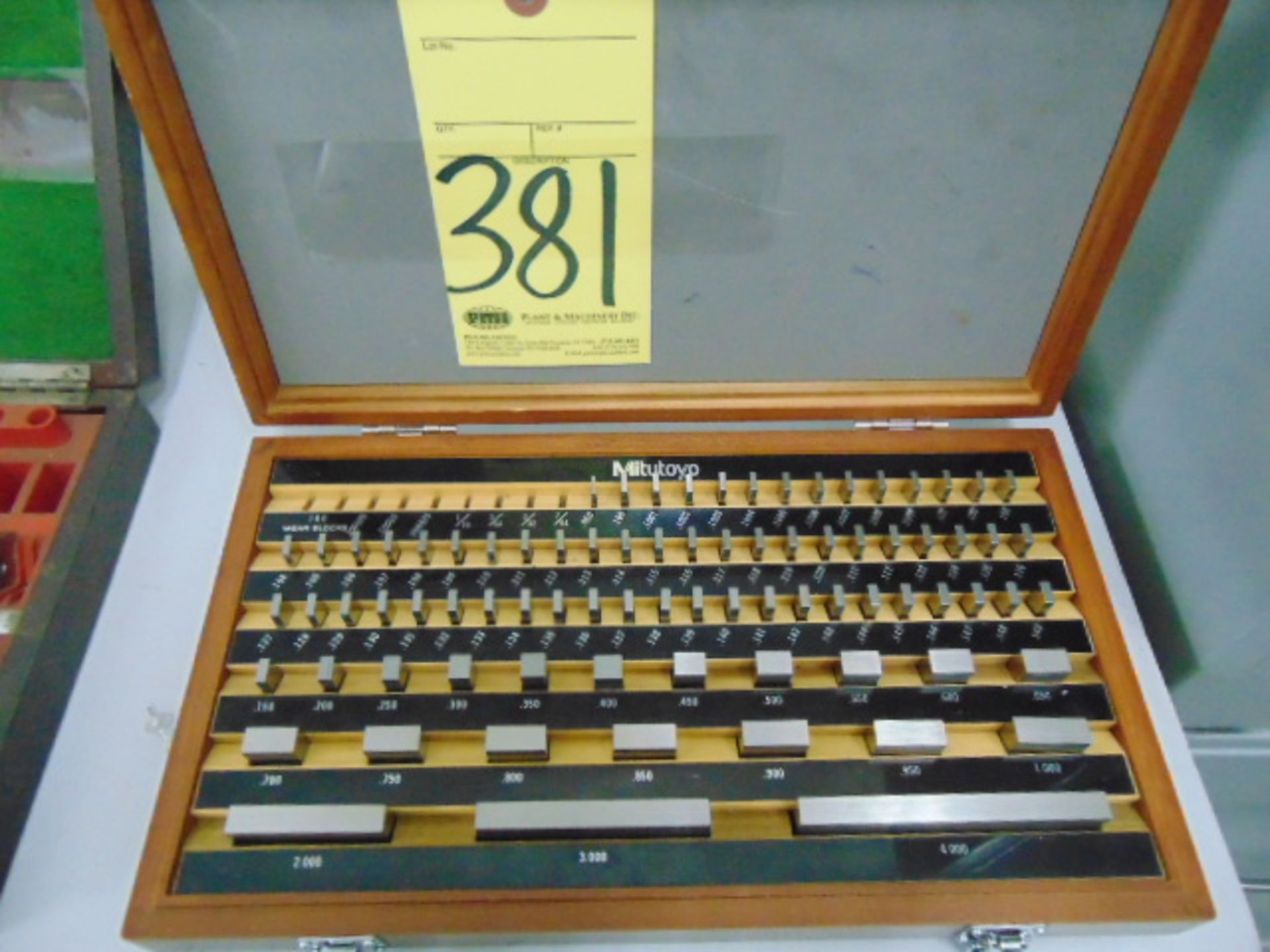 GAUGE BLOCK SET, MITUTOYO