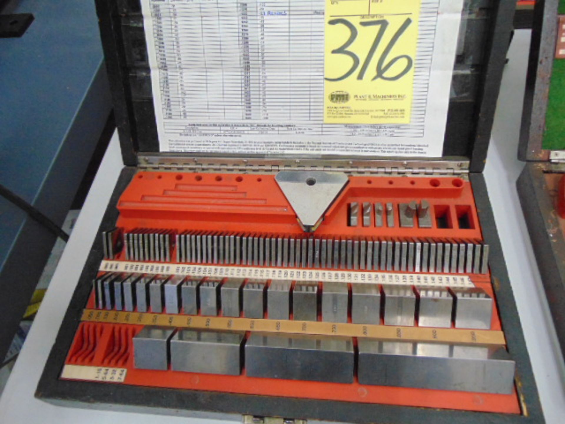 SQUARE GAUGE BLOCK SET