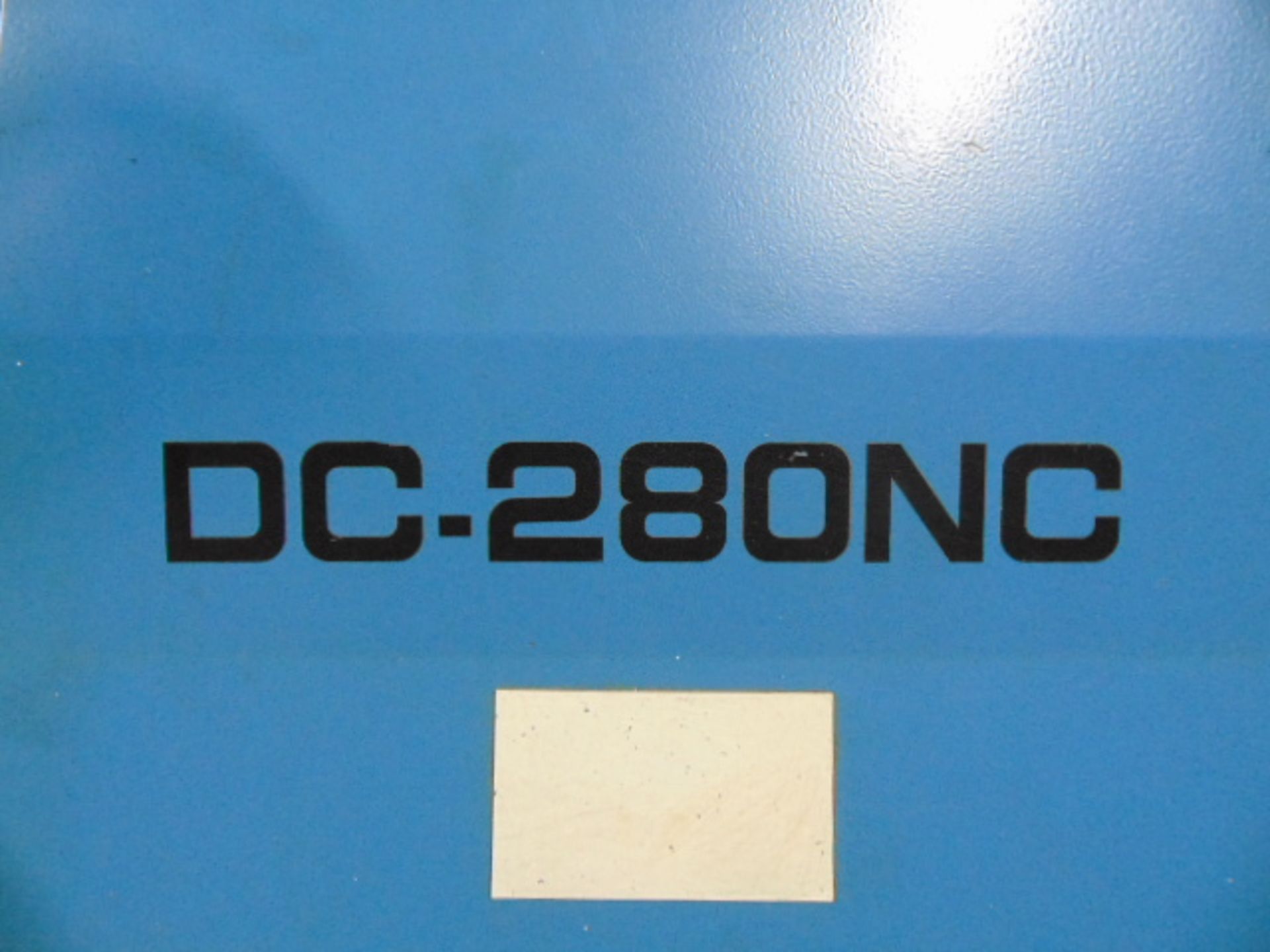 CNC HORIZONTAL BANDSAW, DOALL CONTINENTAL SERIES MDL. DC280NC, new 5/2013, sgl. column design, 1-1/ - Image 4 of 7