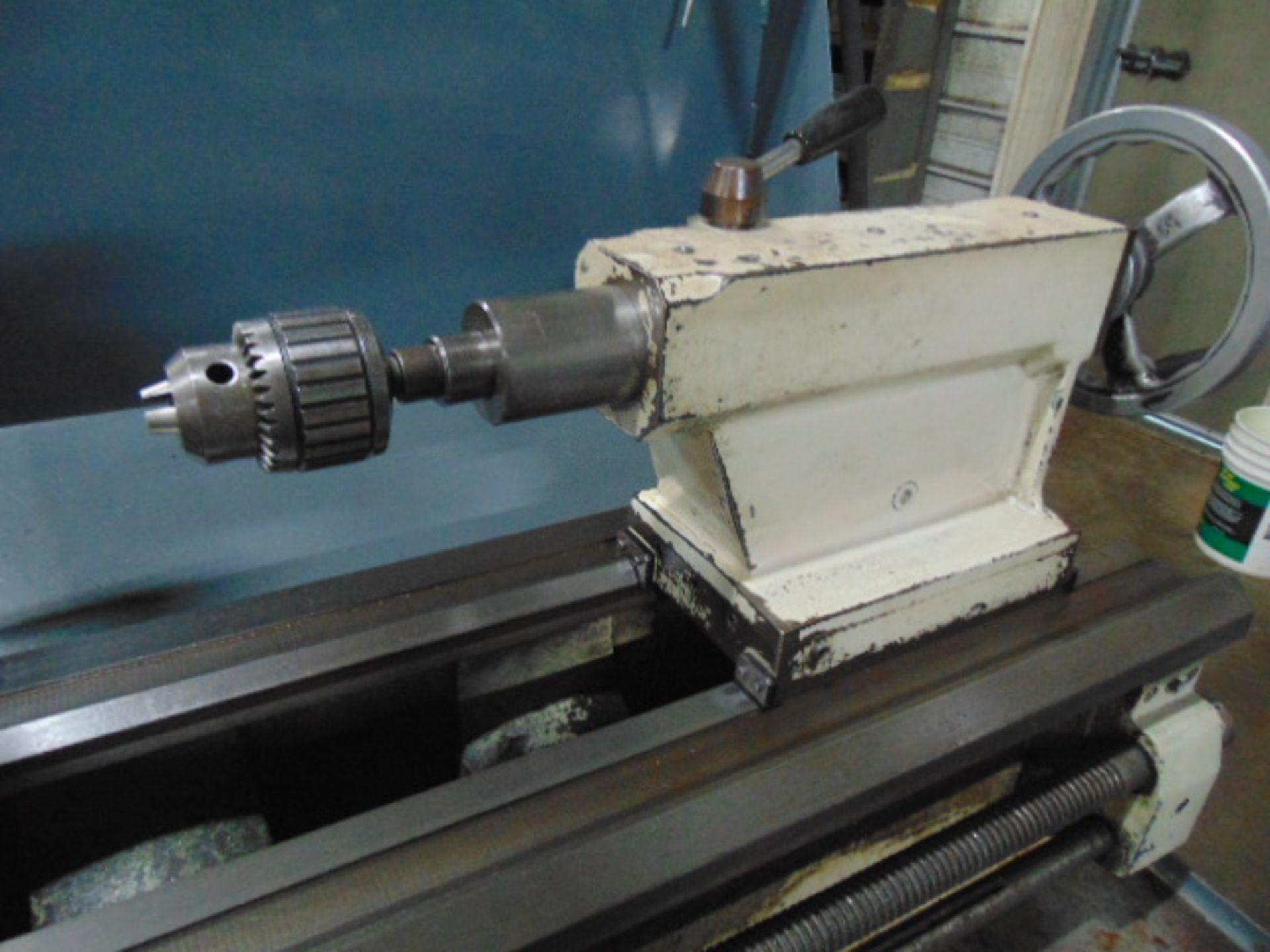 ENGINE LATHE, CLAUSING METOSA 15” X 45” MDL. C1545VS, approx. 9” sw. over crosslide, variable - Image 8 of 9