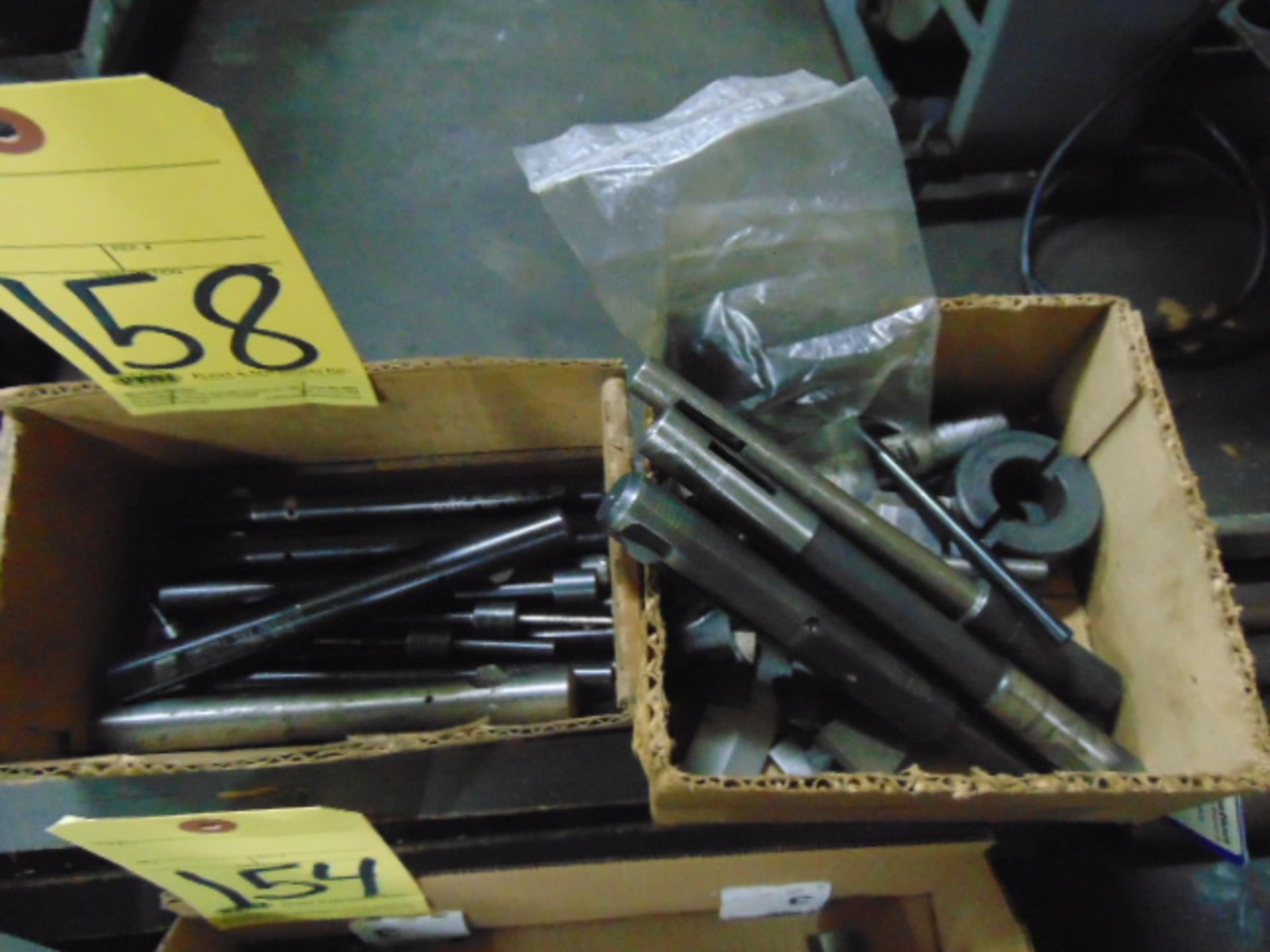 LOT OF DEBURRING TOOLS, assorted (in two boxes)
