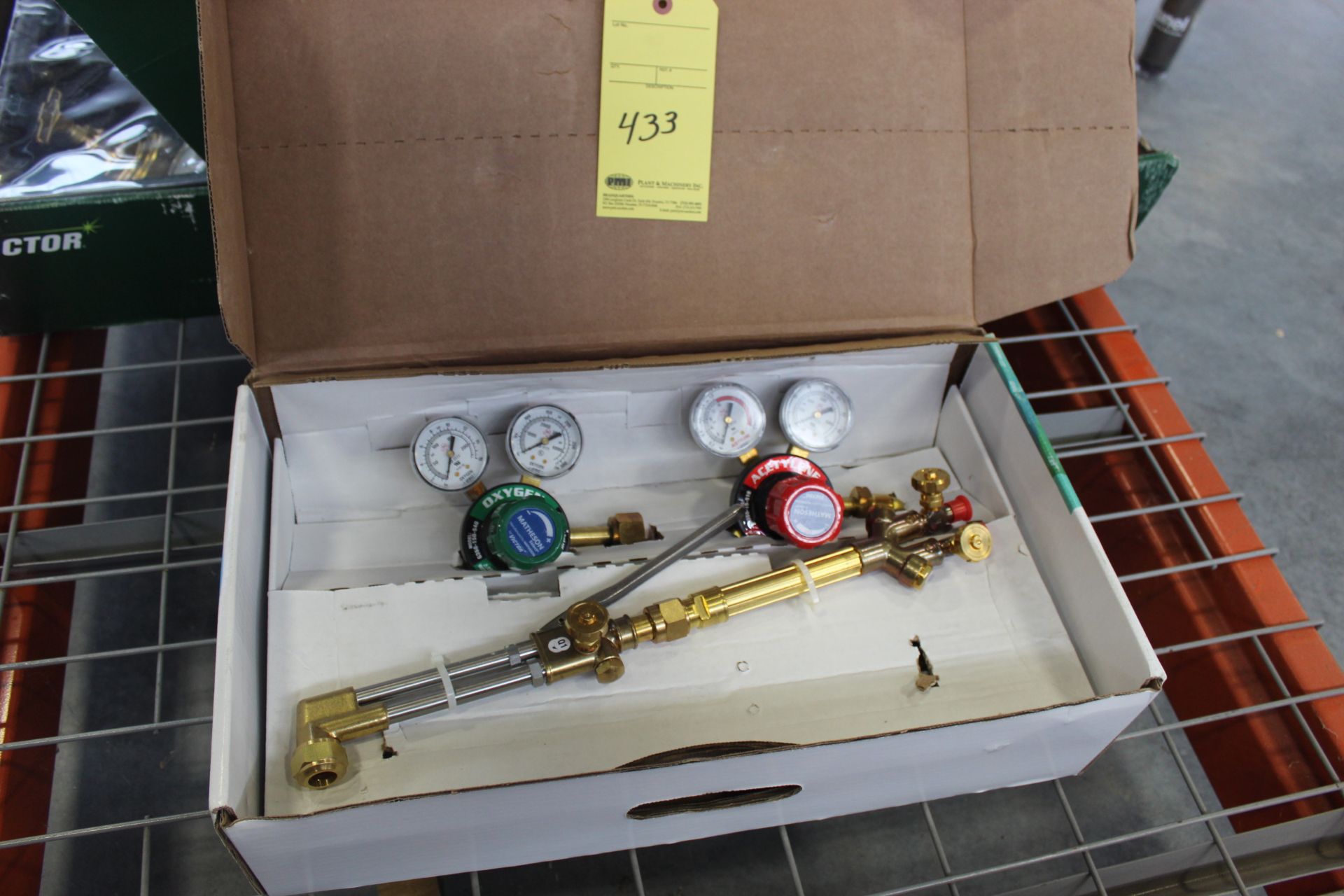 TORCH & GAUGE SET, MATHESON (new)