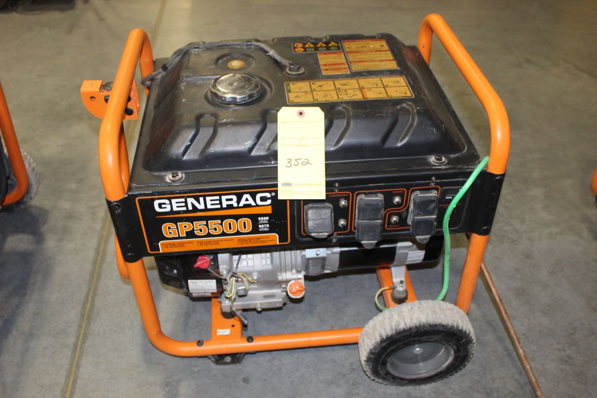 GENERATOR, GENERAC GP, 5,500 watt