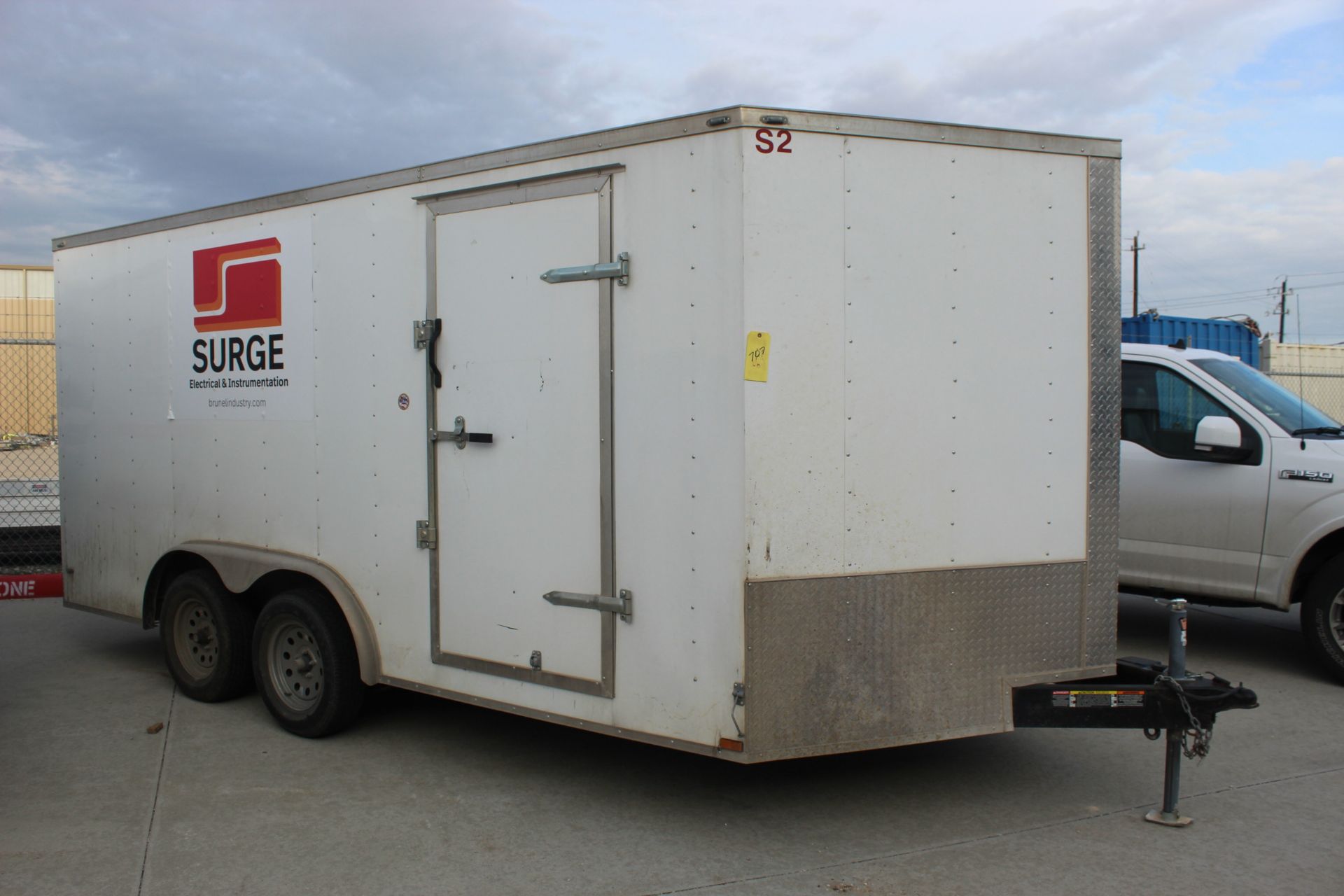 CARGO TRAILER, 8 x 16', VIN 571BE1629KM031463