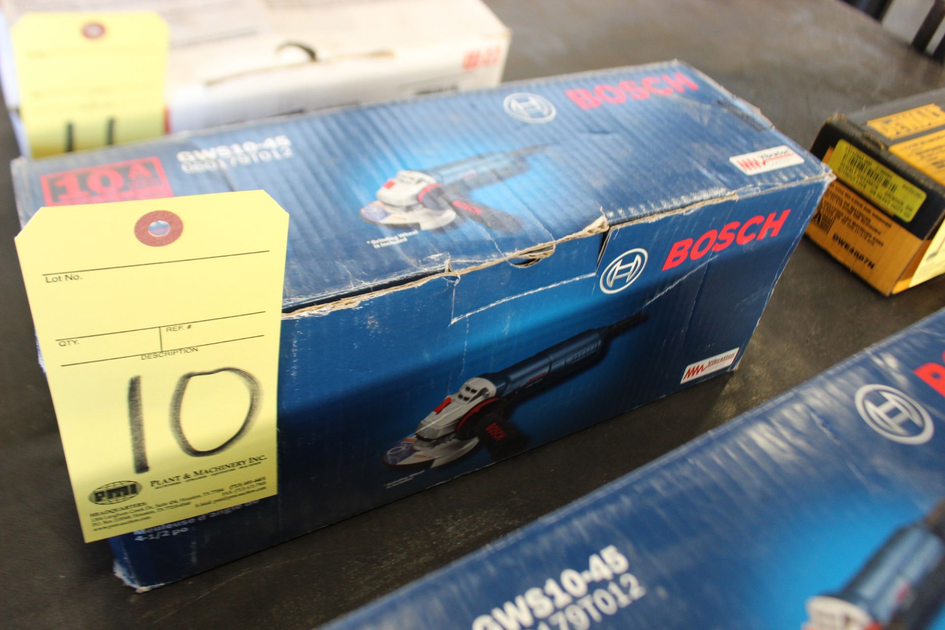ANGLE GRINDER, BOSCH 4-1/2" (new)