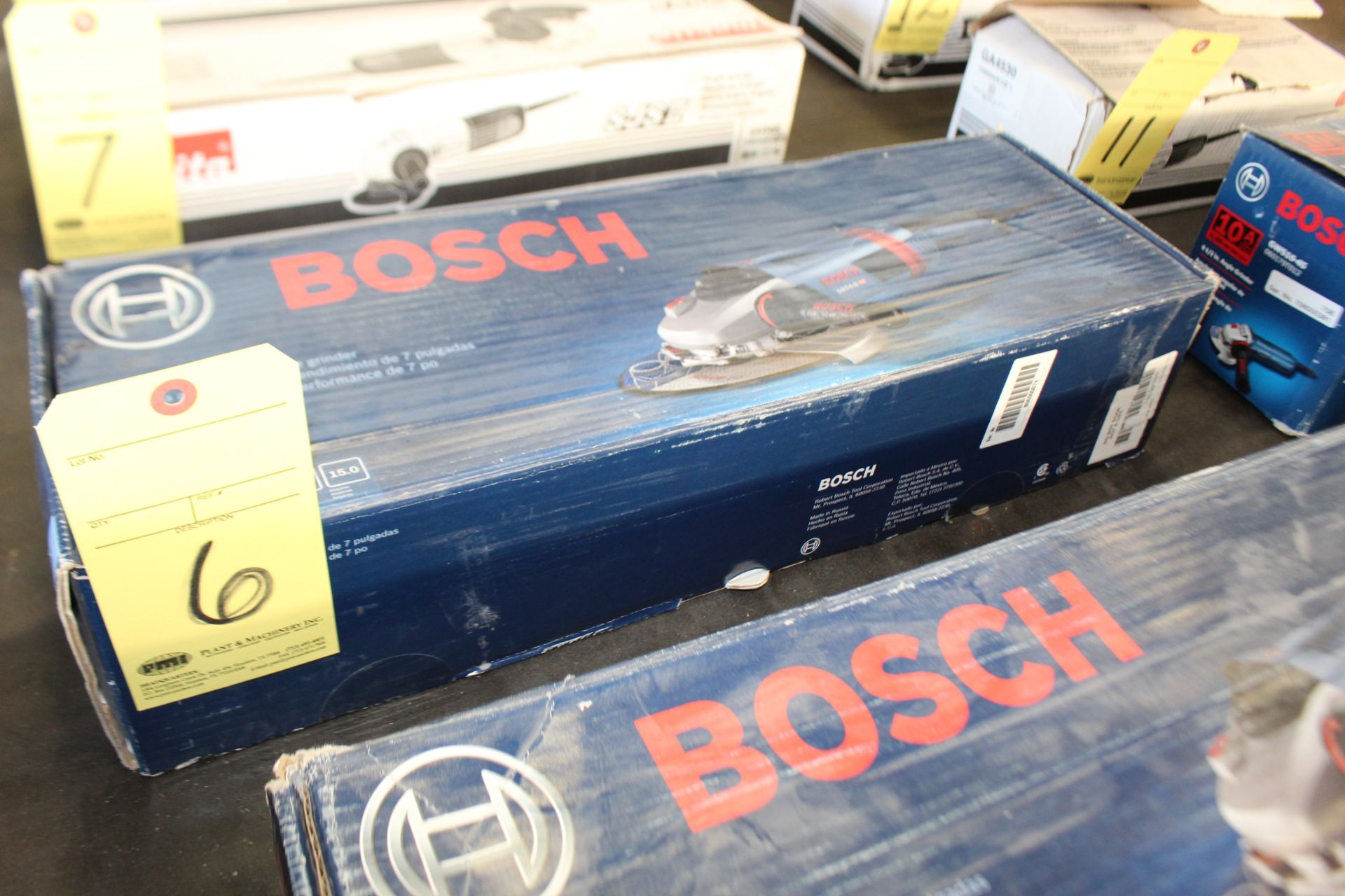 ANGLE GRINDER, BOSCH 7" (new)