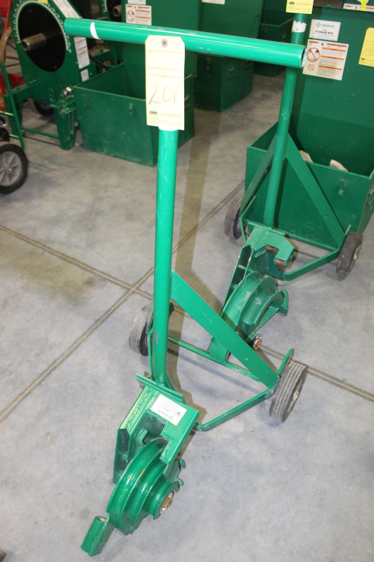 MECHANICAL BENDER, GREENLEE MDL. 1800, S/N RB67653