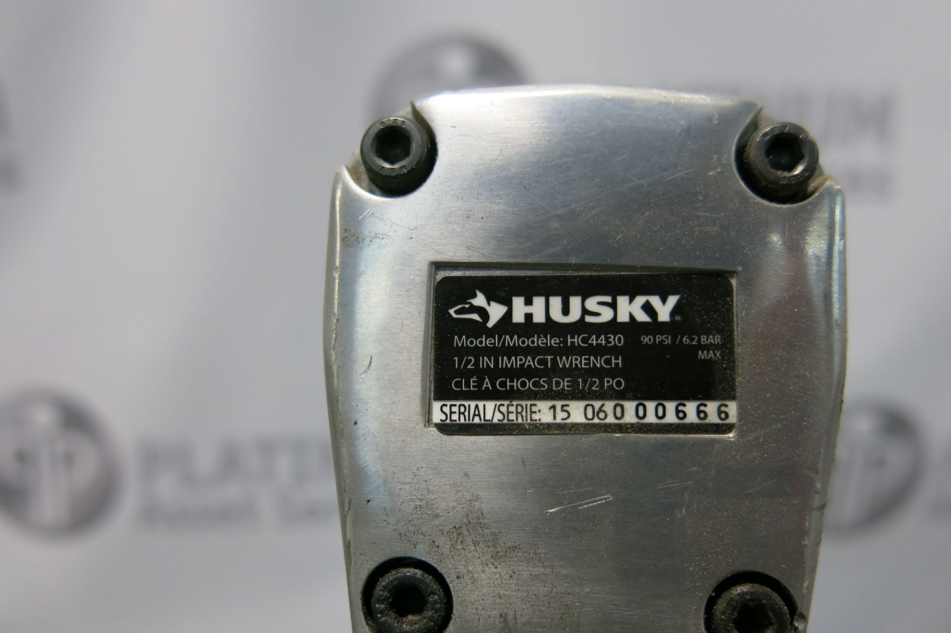 HUSKY, HC4430, 1/2", PNEUMATIC, IMPACT WRENCH, S/N 15 060 00666 - Image 4 of 4