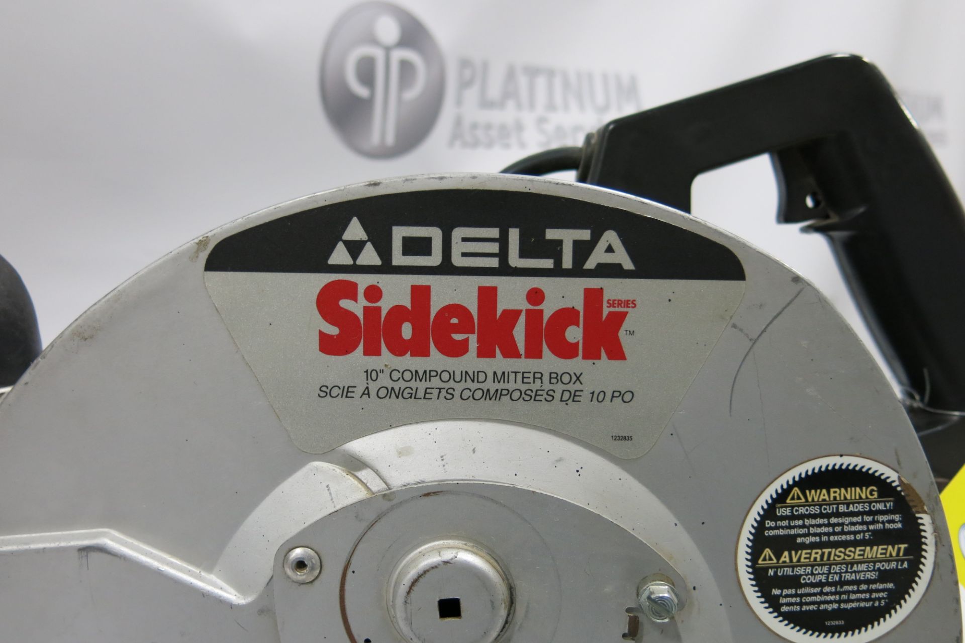 DELTA, 36-210C, SIDEKICK, 10", COMPOUND MITRE SAW - Image 3 of 6