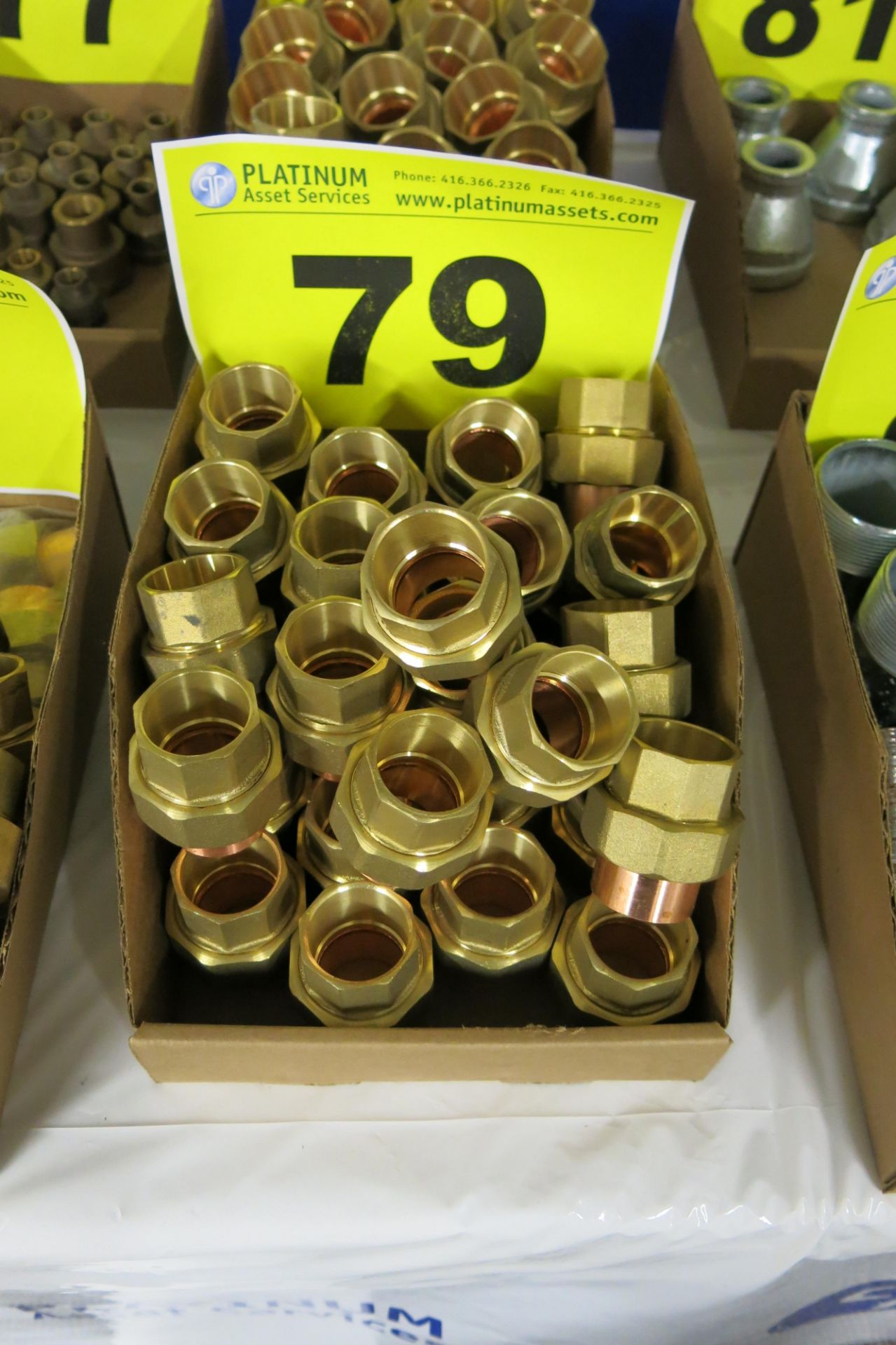 LOT OF (36) COPPER FITTINGS