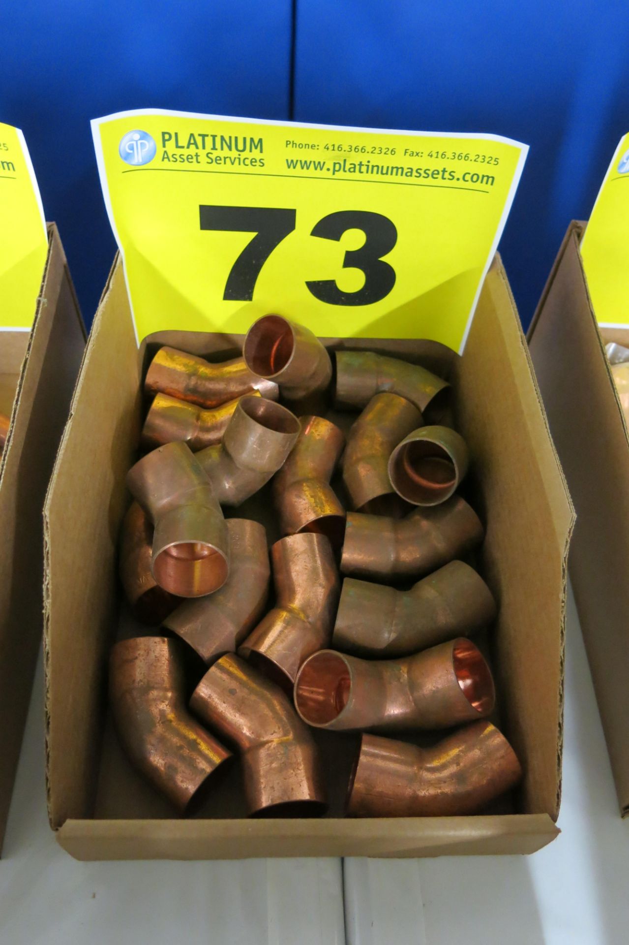 LOT OF COPPER FITTINGS