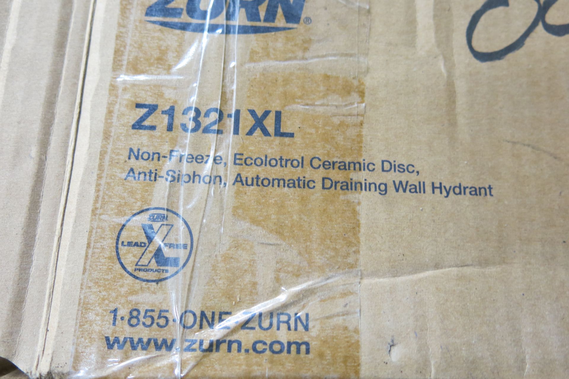 ZURN, Z1321XL, 3/4", LEAD-FREE, AUTOMATIC DRAINING, WALL HYDRANT - NEW - Image 3 of 6