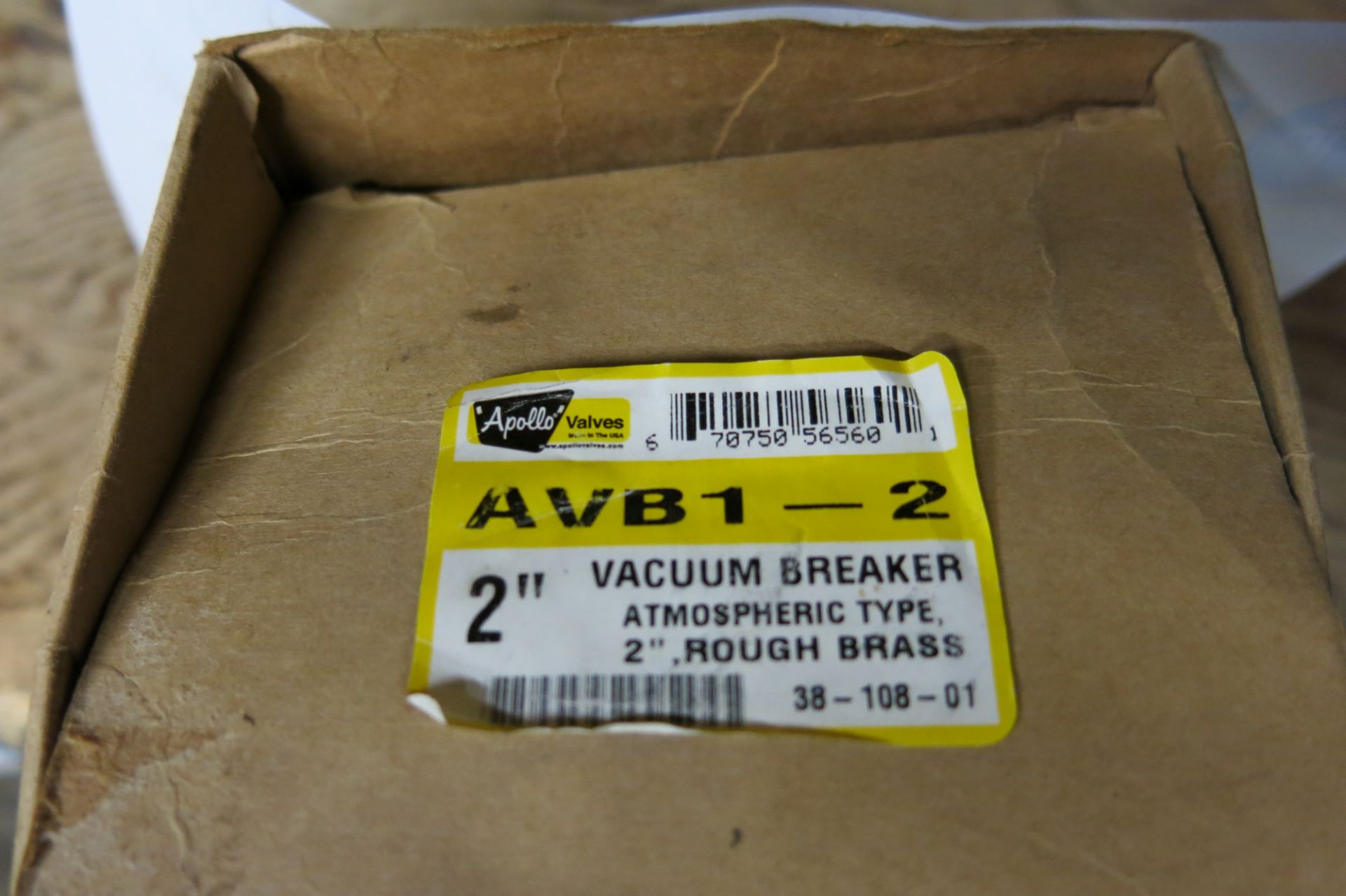 APOLLO, AVB1, 2", ATMOSPHERIC TYPE VACUUM BREAKER - NEW IN BOX - Image 3 of 3