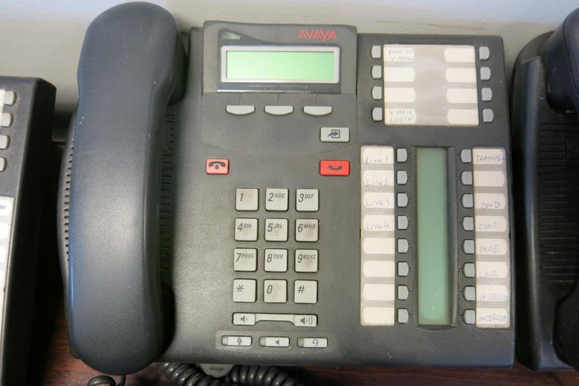 NORTEL, BCM50, PHONE SYSTEM WITH (9) HANDSETS - Image 4 of 5