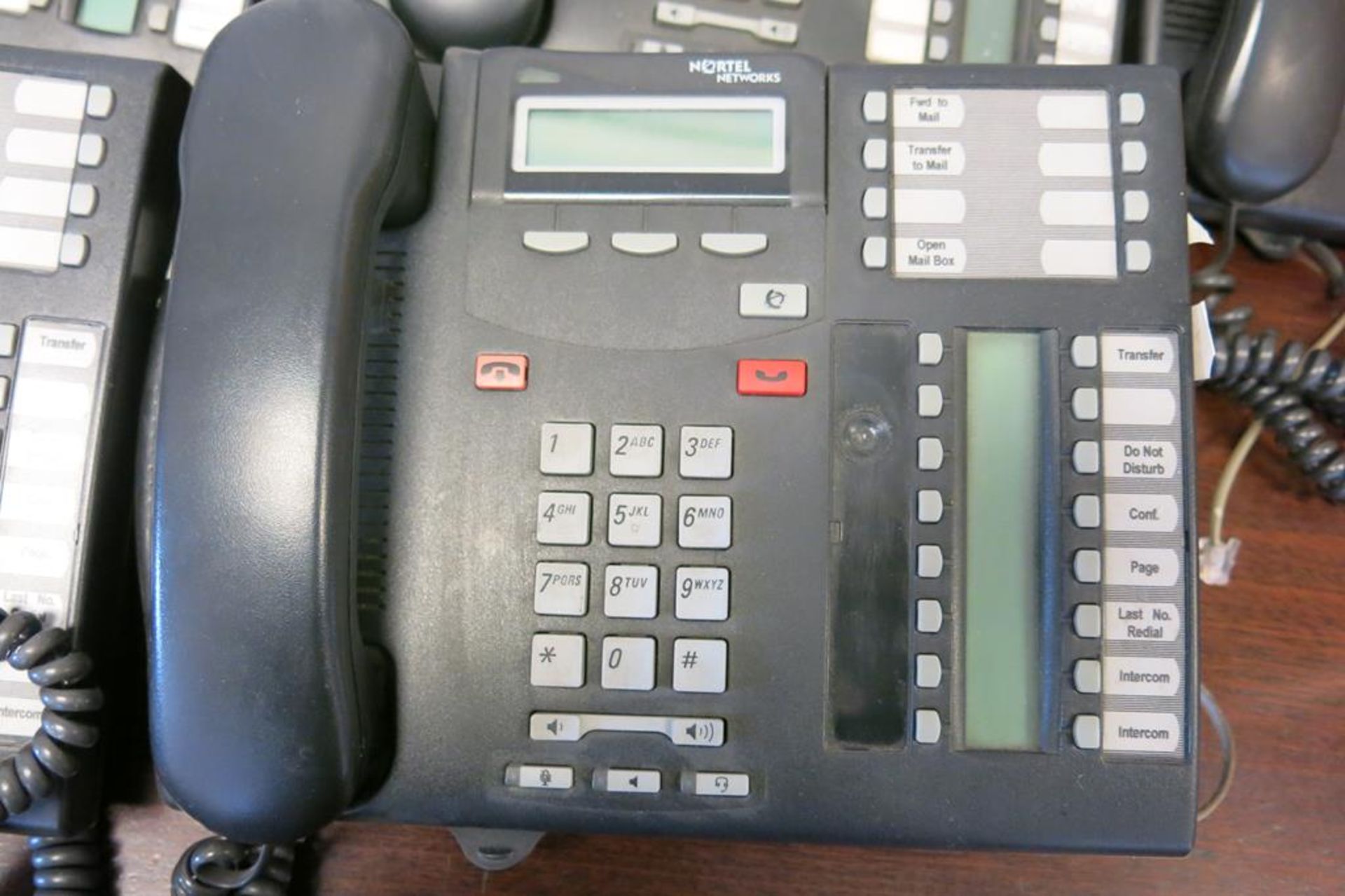 NORTEL, BCM50, PHONE SYSTEM WITH (9) HANDSETS - Image 3 of 5