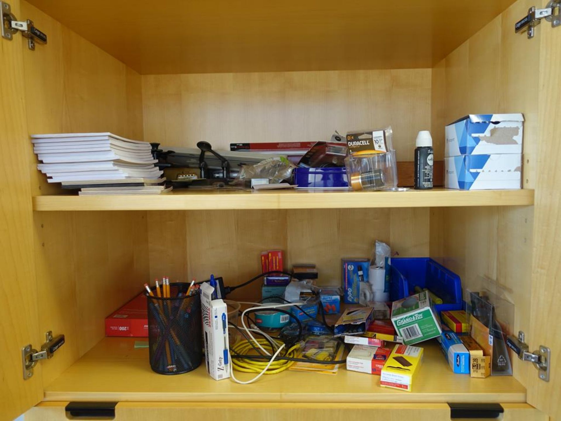 CONTENTS OF CABINET