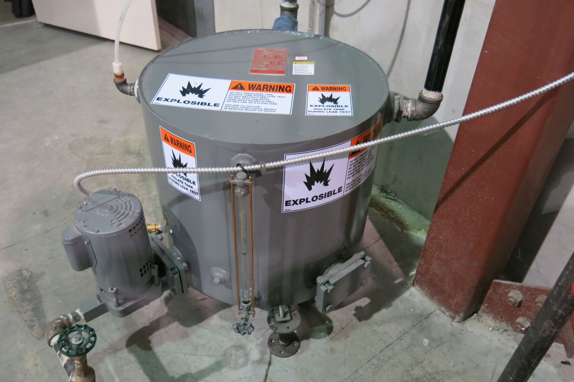 US BOILER COMPANY, PIN5SNI-ME2, 86,000 BTU, NATURAL GAS BOILER, 2013, S/N 65409684, CONDENSATE - Image 7 of 11