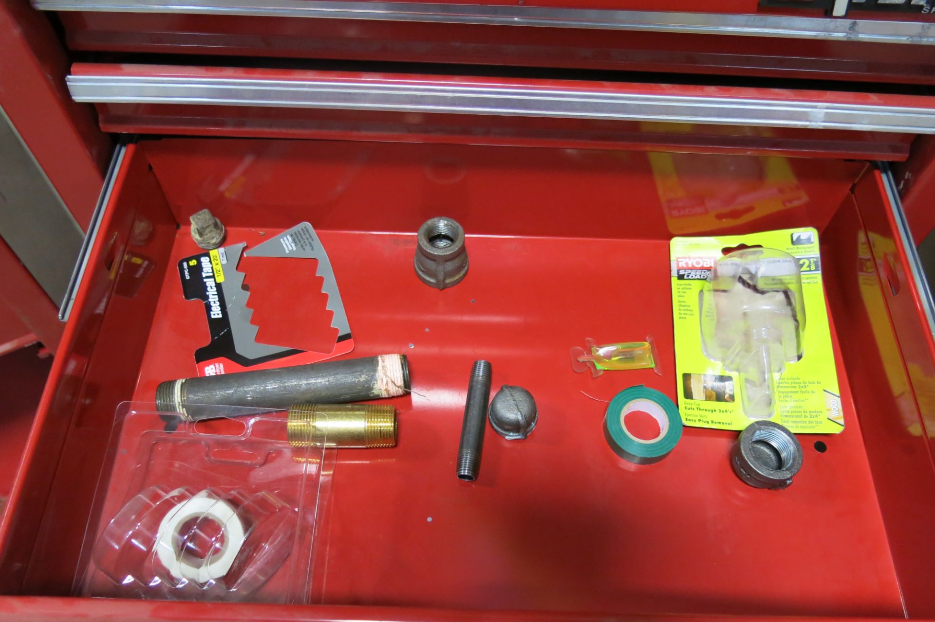 WATERLOO, SHOP SERIES, RED, TOOL CABINET WITH CONTENTS - Image 3 of 7