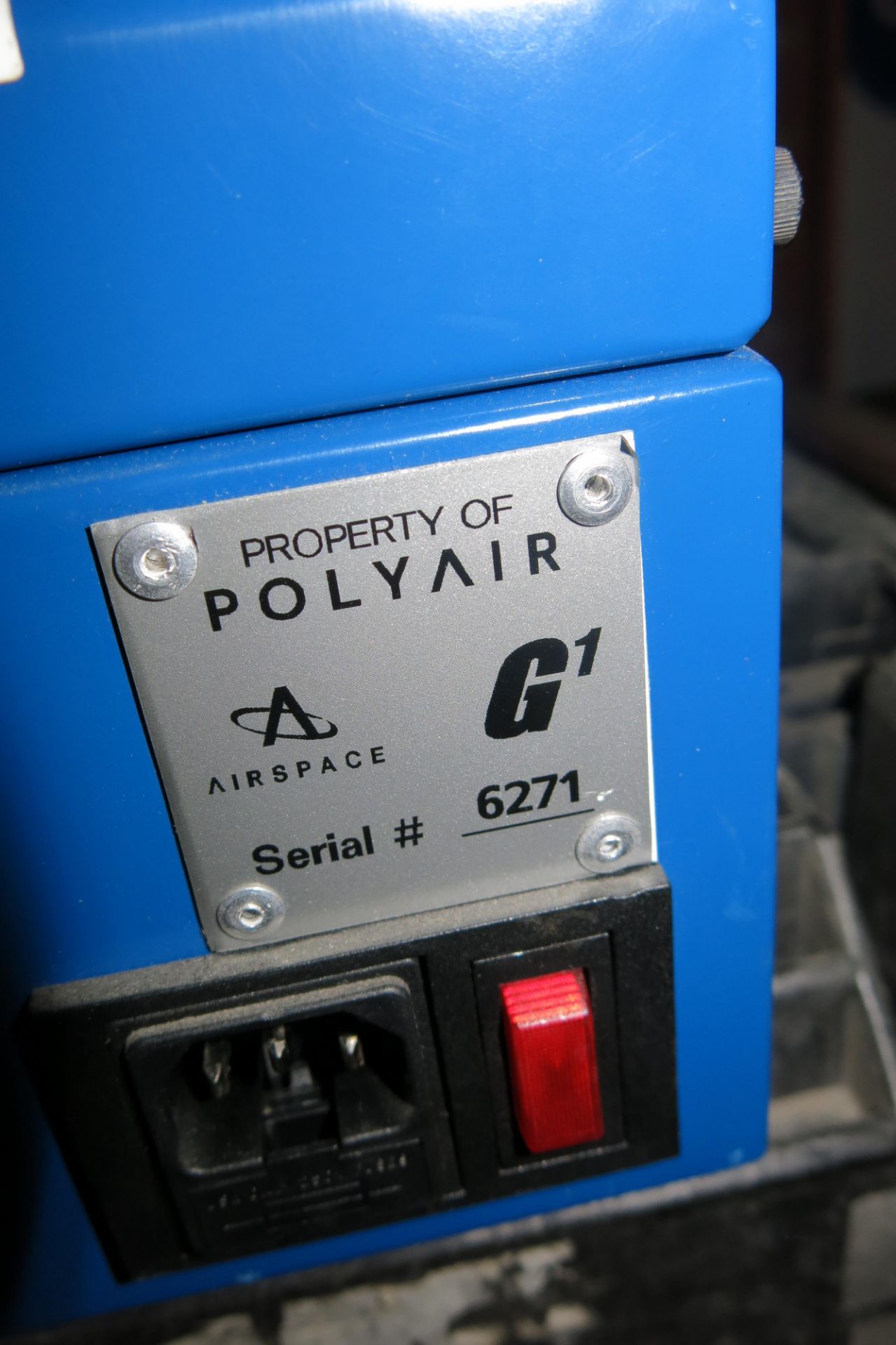 POLYAIR, AIRSPACE G1, AIR PILLOW MACHINE, 45 FT / MINUTE, S/N 6271 - Image 3 of 3