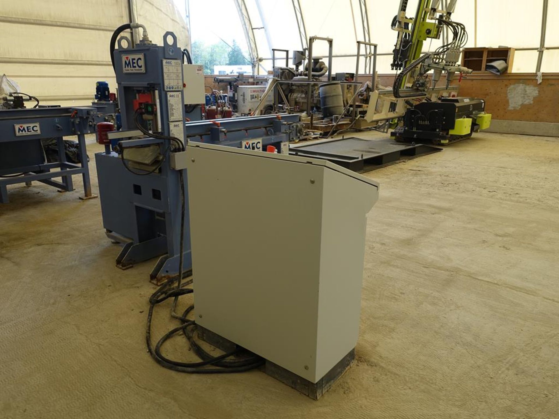 MEC, IMPIANTO - KUBO 200X100, 24 TON, AUTOMATIC STONE SPLITTER WITH CONVEYOR, 2015 - Image 3 of 19