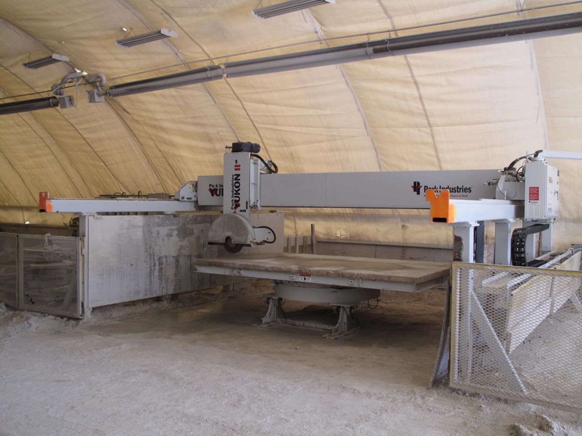 PARK INDUSTRIES, YUKON II, STONE CUTTER, 12' TABLE, S/N 211859, 2015 (LOCATED IN MAR, ONTARIO) - Image 3 of 12