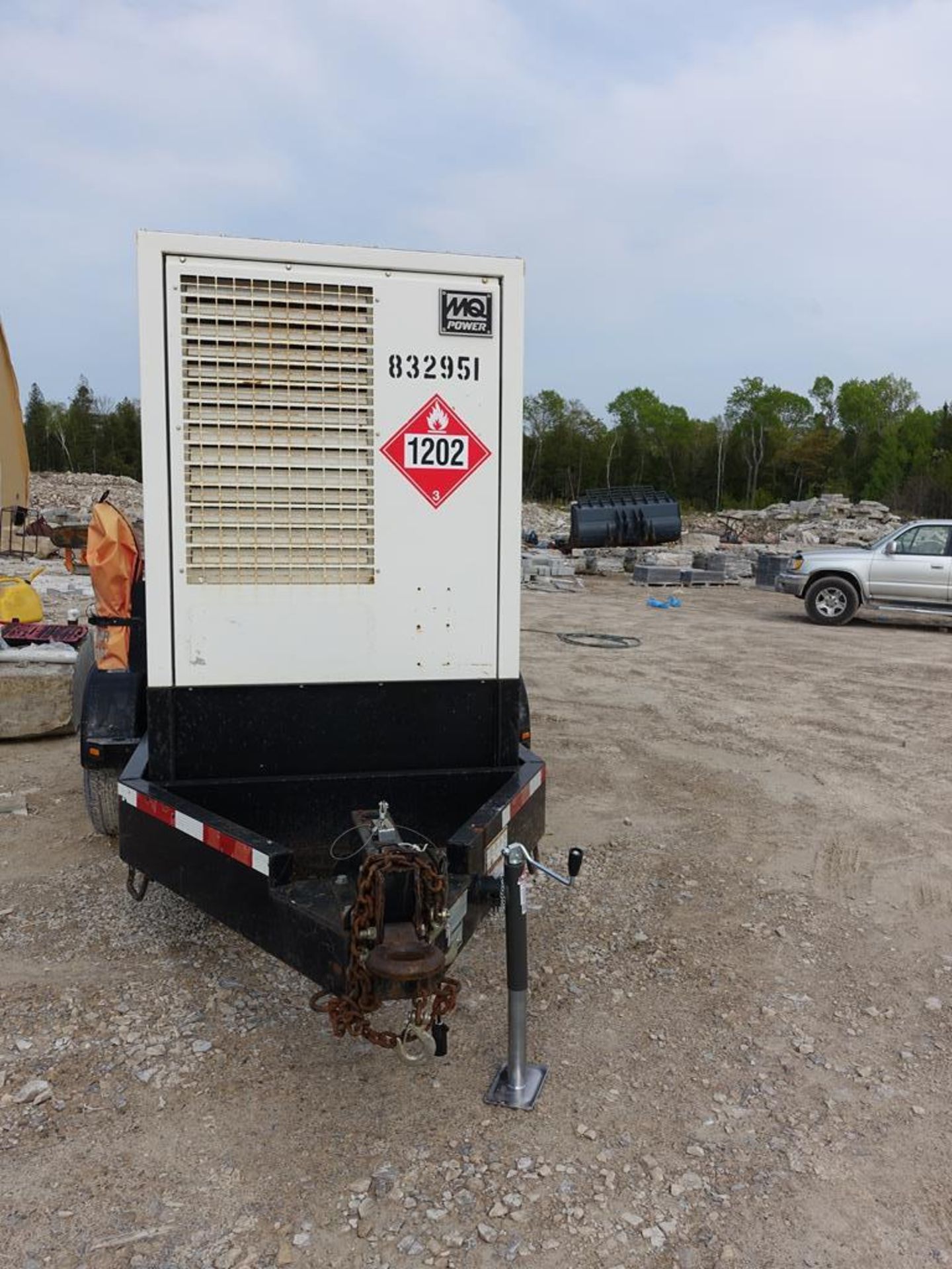 MULTIQUIP, WHISPERWATT, ULTRA SILENT, 150 KVA, TRAILER MOUNTED, DIESEL GENERATOR, 2335 HOURS, 2015 - Image 7 of 15