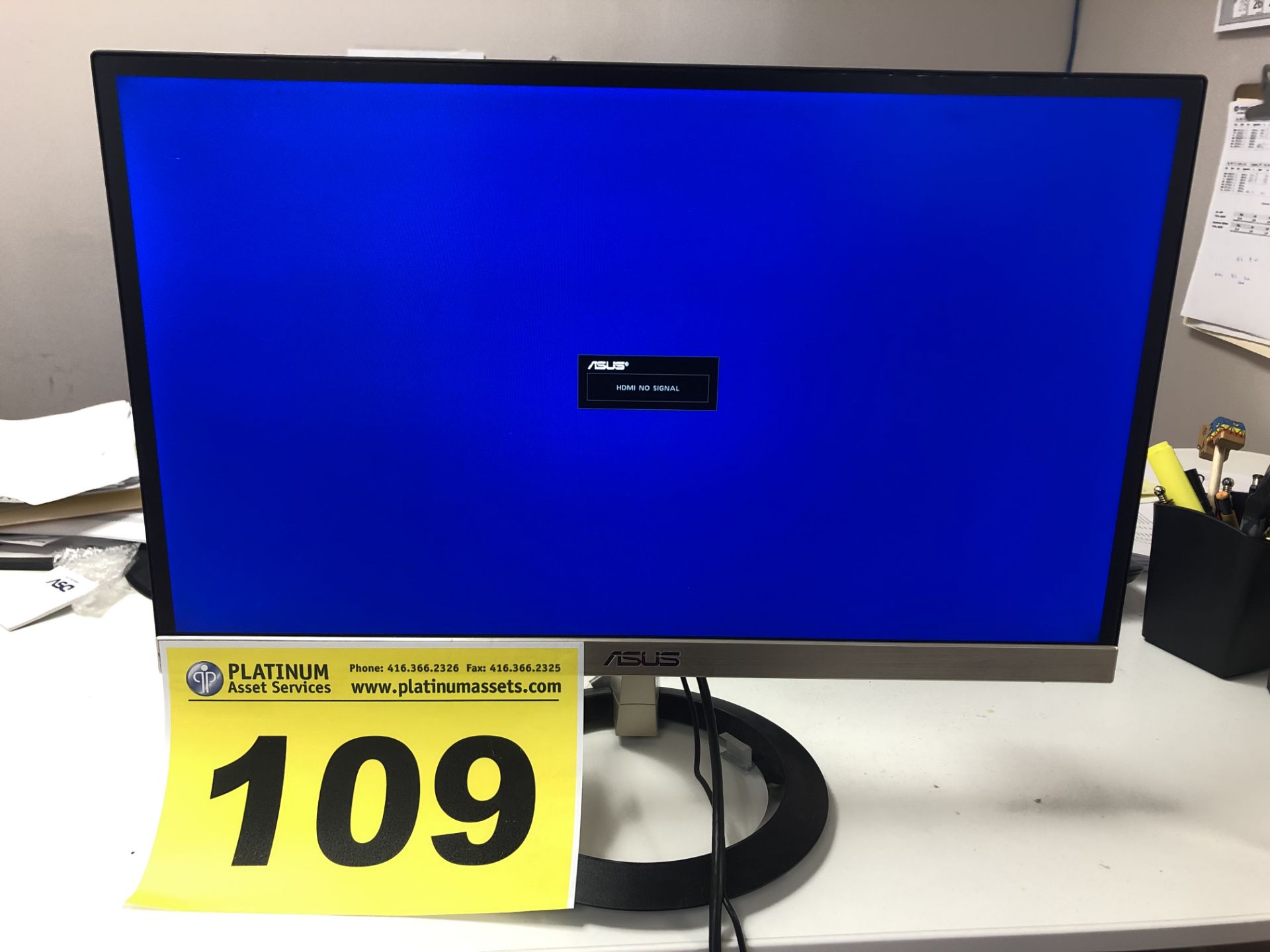 ASUS, VZ229, 22", LED COLOUR MONITOR, 2017, S/N H7LMRS039025