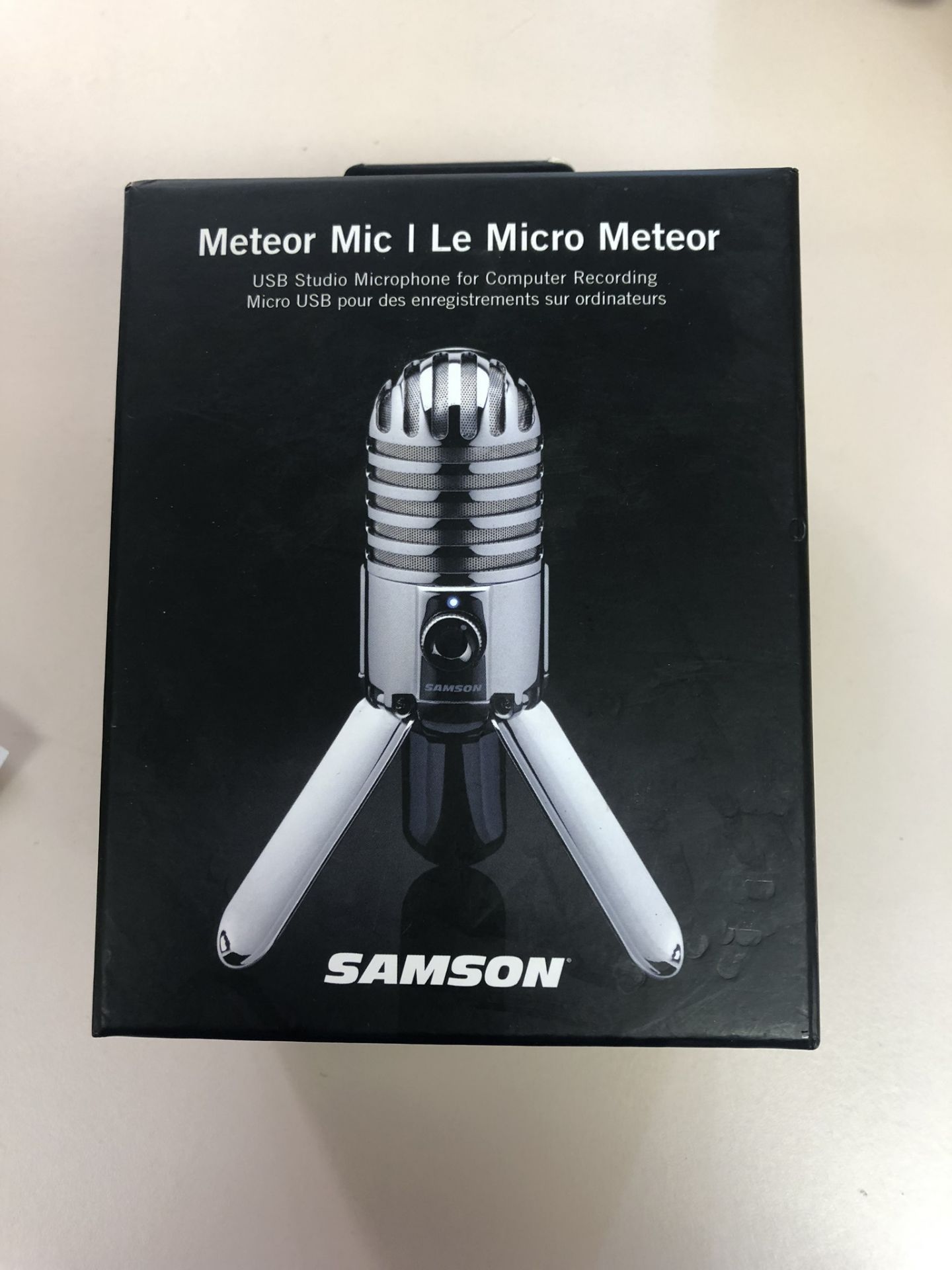 SAMSON, METEOR MIC, USB STUDIO MICROPHONE FOR COMPUTER RECORDING