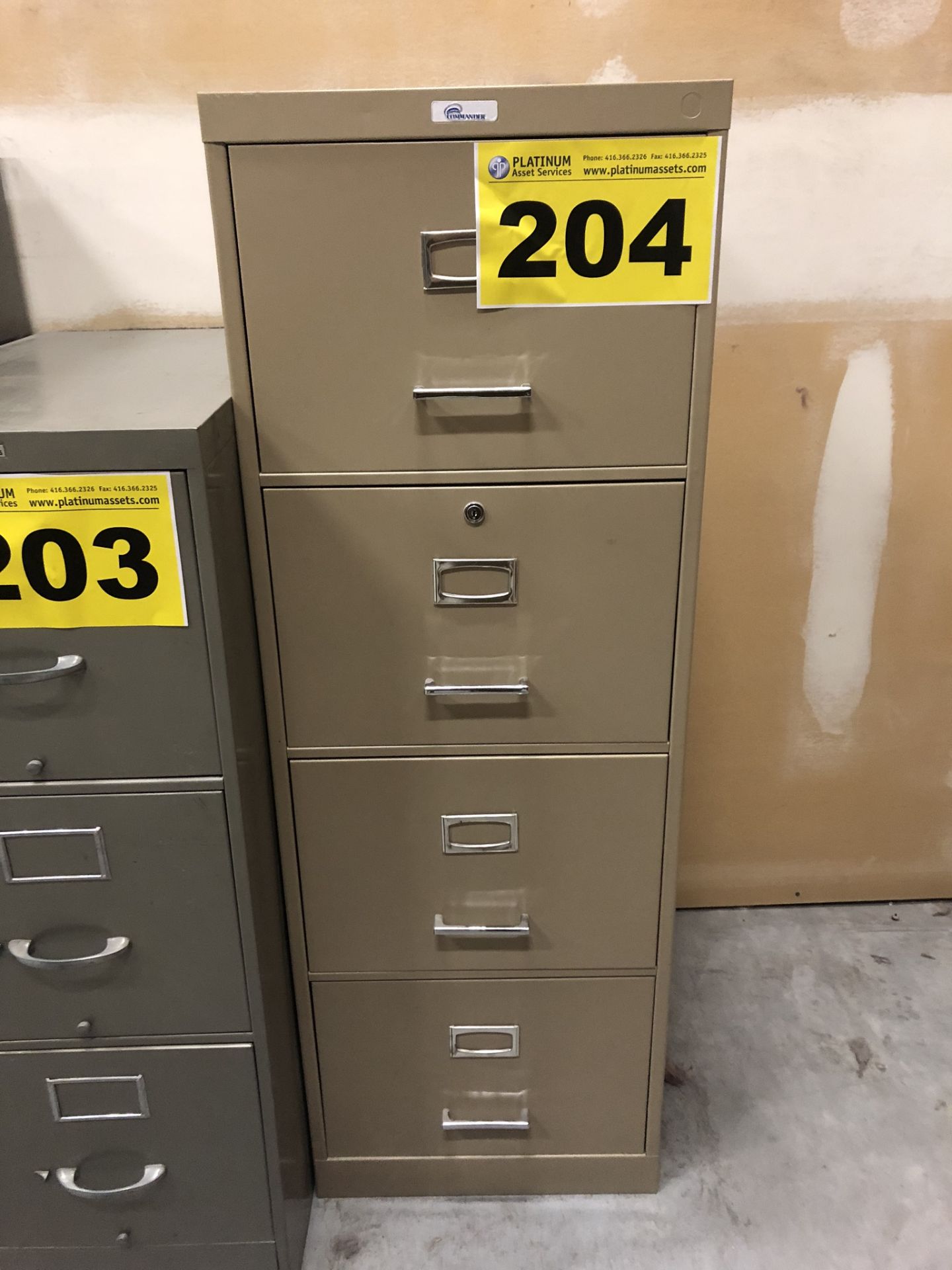 FOUR-DRAWER FILING CABINET