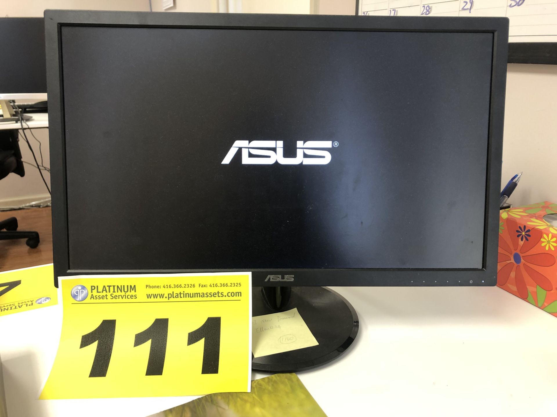 ASUS, VP228, 22", LED COLOUR MONITOR, 2016, S/N G6LMTF157353