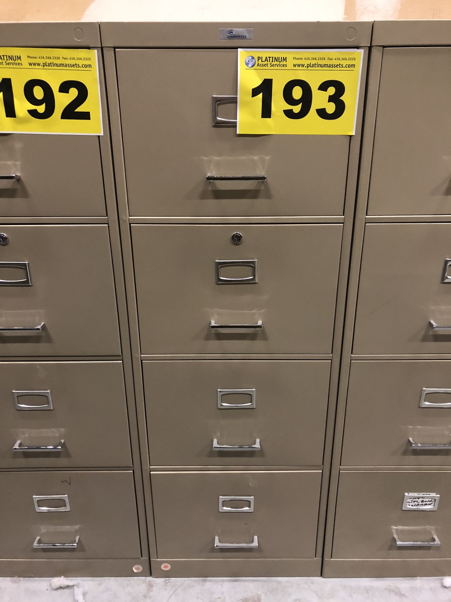 FOUR-DRAWER FILING CABINET