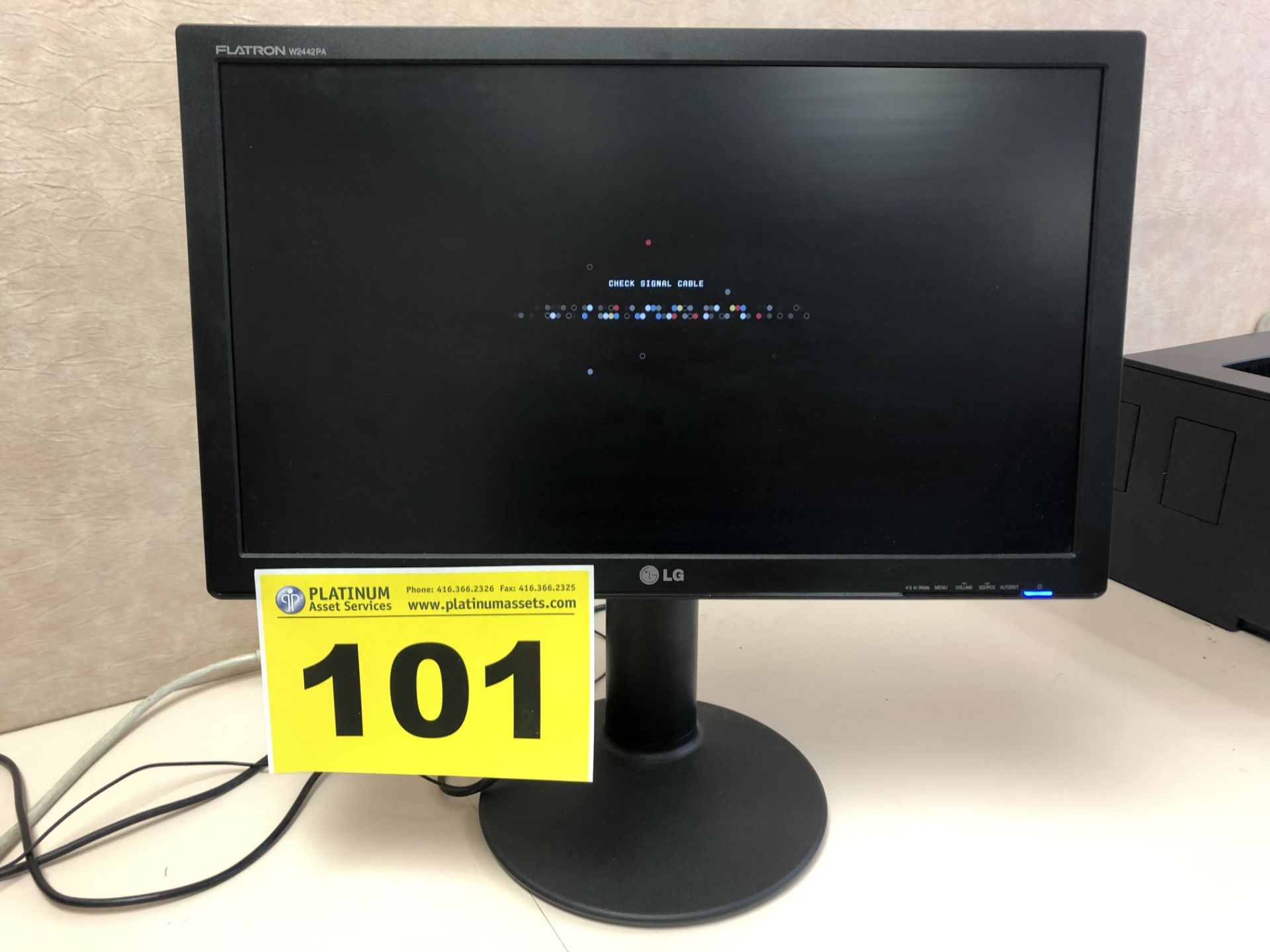 LG, FLATIRON W2442PA, 24", LCD COLOUR DISPLAY MONITOR, 2010