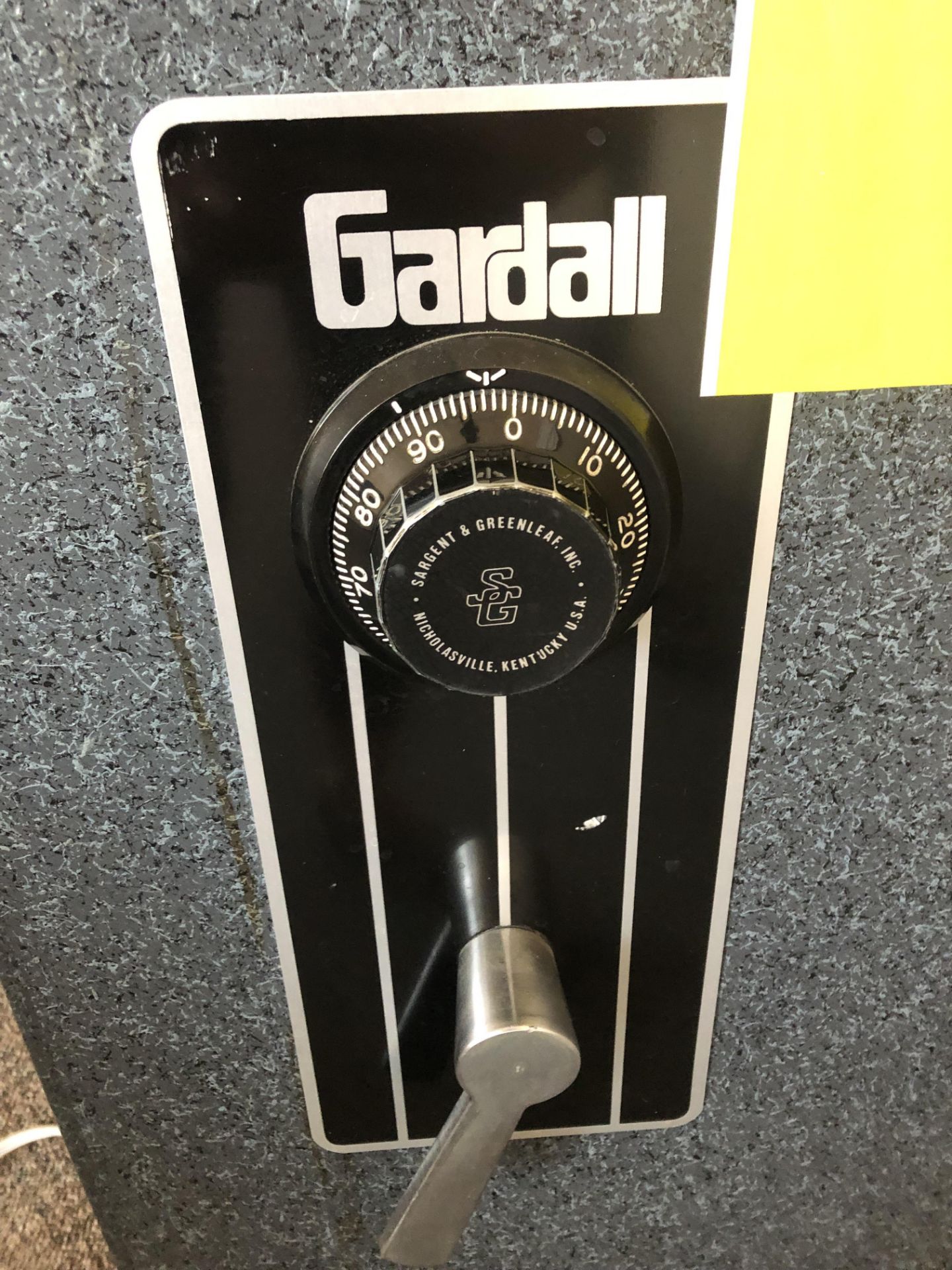 GARDALL, FIRE-RESISTANT SAFE, CLASS 350, S/N 92881 - Image 2 of 5