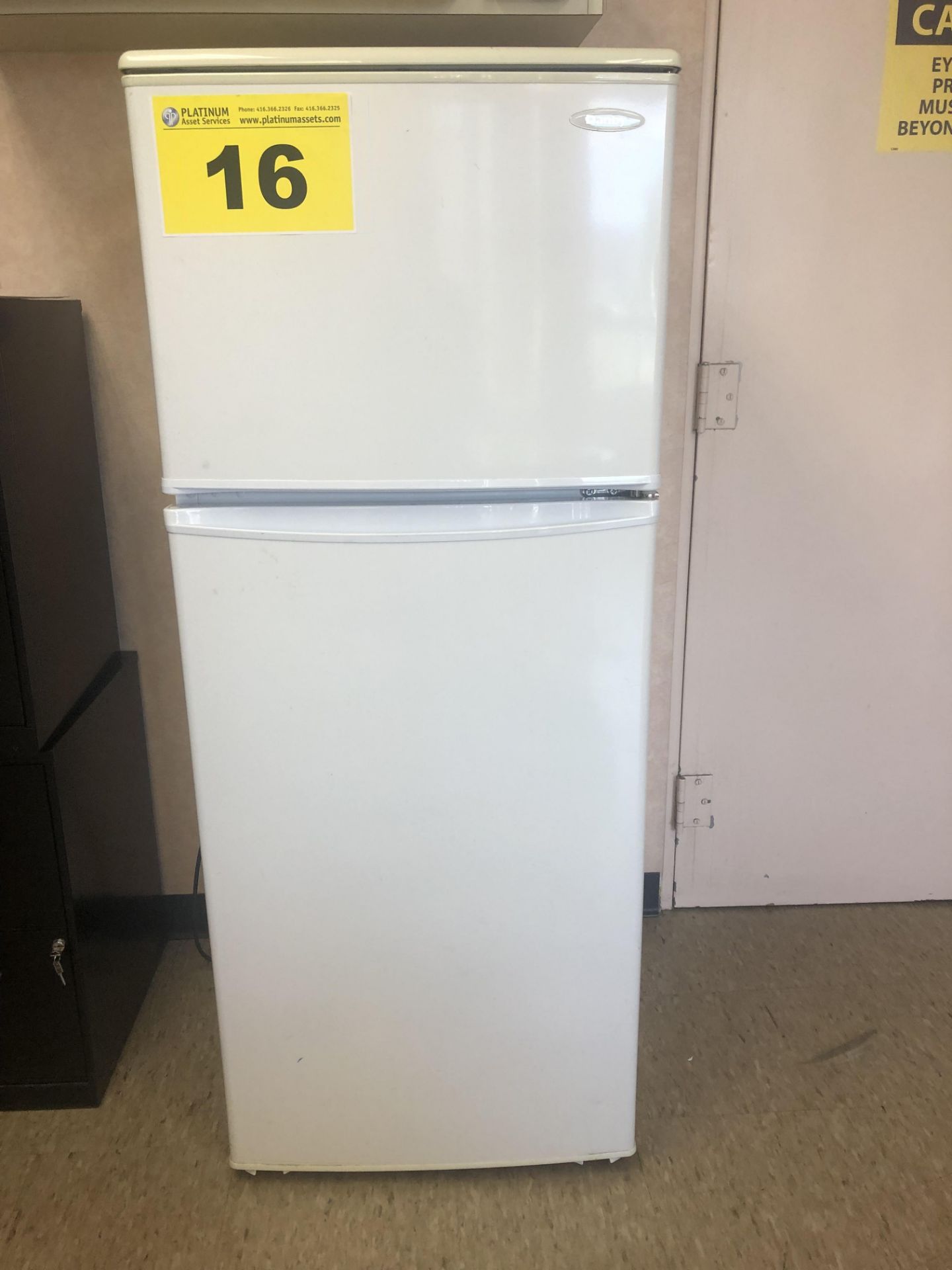 DANBY, WHITE, REFRIGERATOR