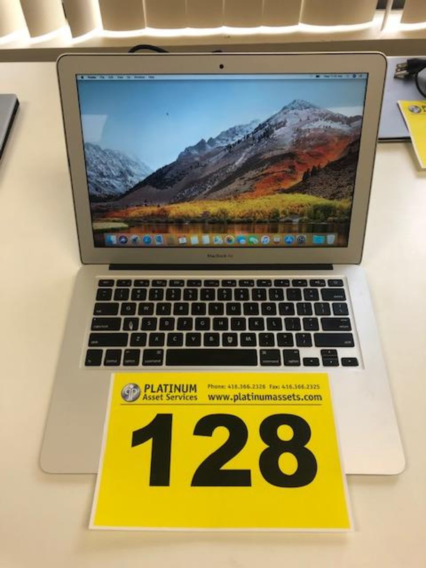 APPLE, MACBOOK AIR, INTEL CORE I7, 2.2 GHZ, 8 GB MEMORY, 13" DISPLAY, 500 GB FLASH STORAGE, HIGH