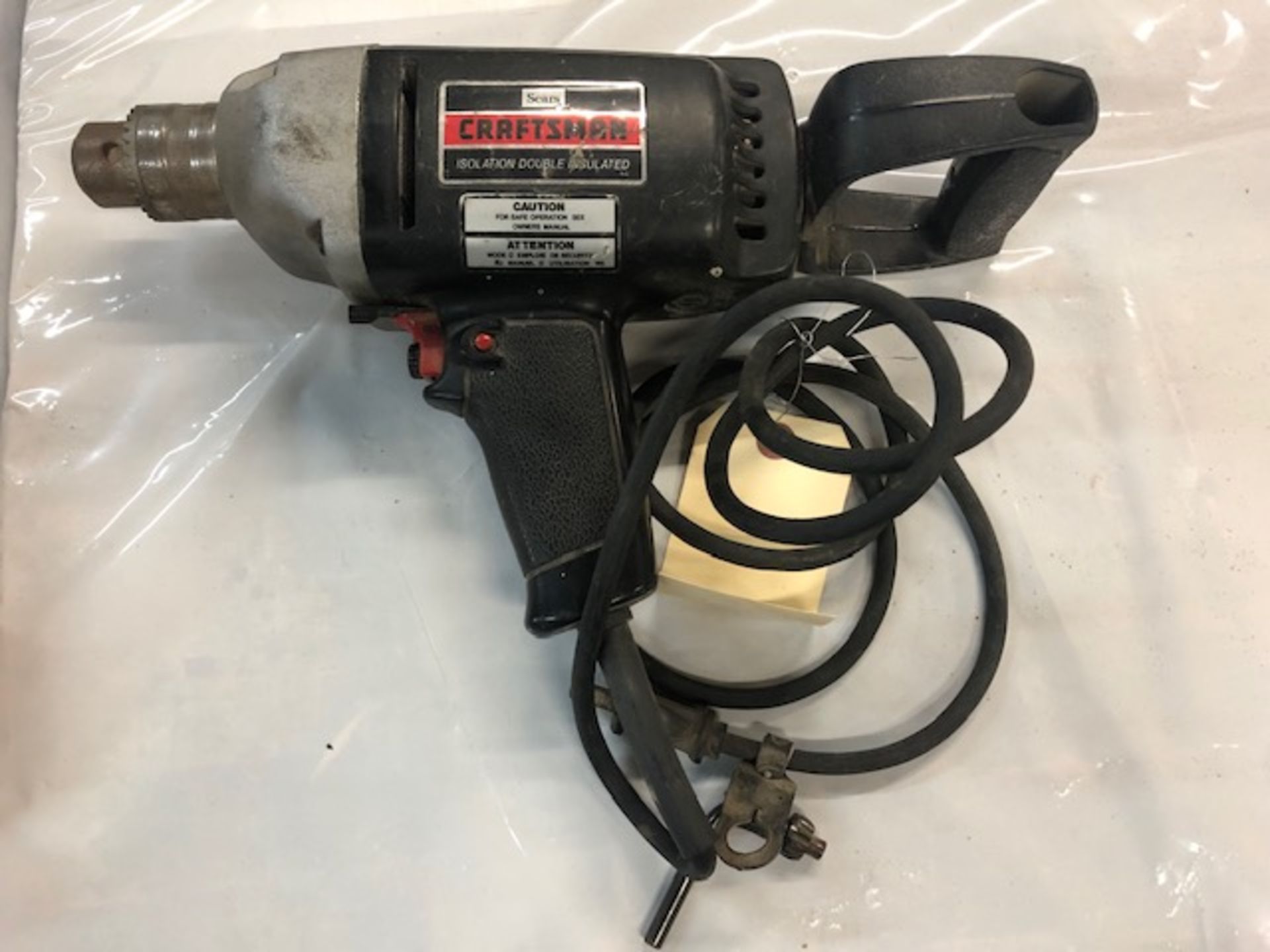 CRAFTSMAN, 1/2", HAND DRILL, 600 RPM, 110 VAC