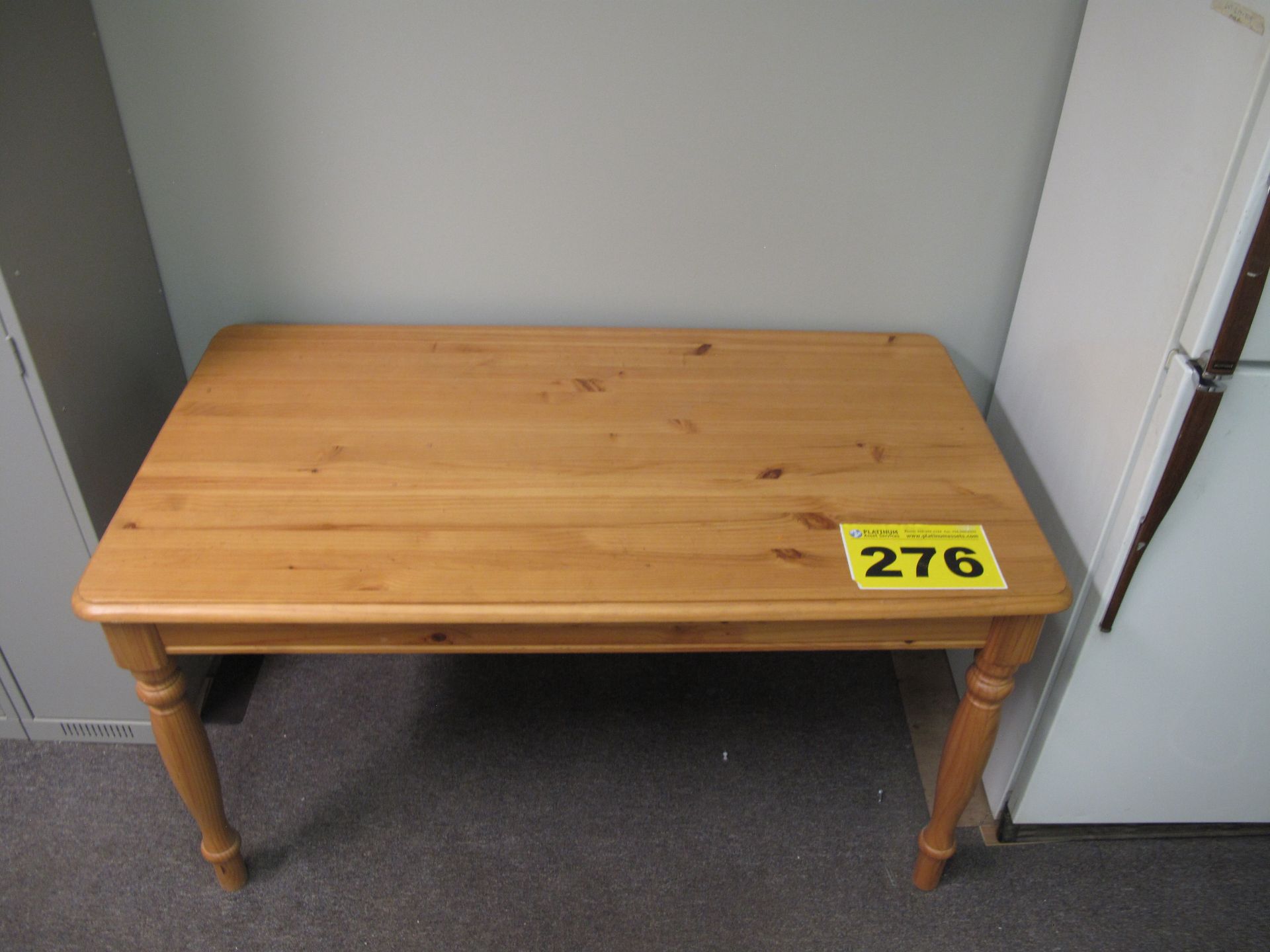 LUNCH ROOM, 5', WOODEN TABLE